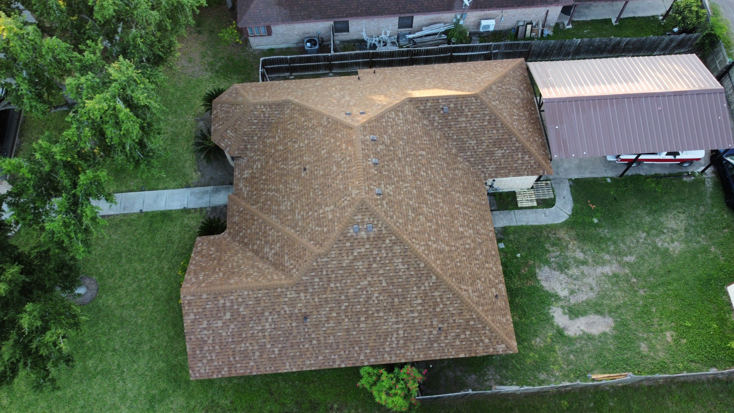 Shingle Roof System  using Owens Corning Duration Storm Shingles by Bison Roofing  