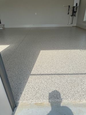 Garage Floor Coating using Shoreline