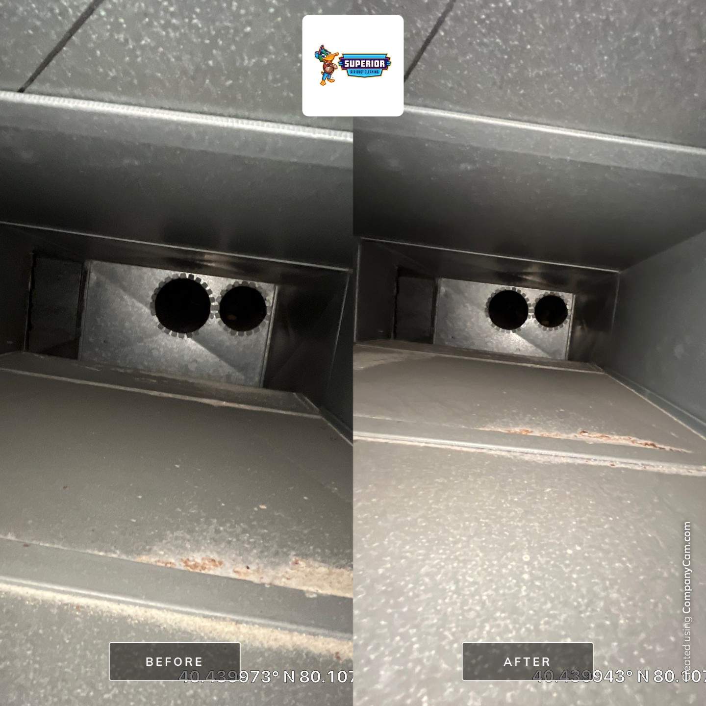 Air Duct Cleaning With a Vacuum Truck in Pittsburgh, PA by Superior Air Duct Cleaning
