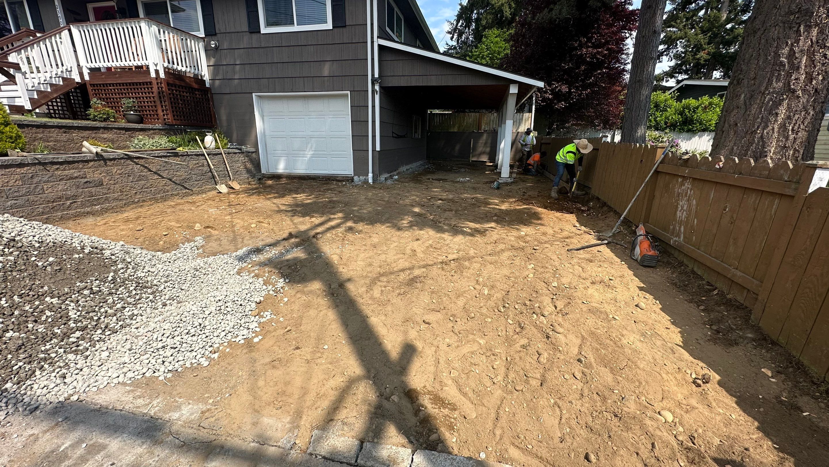  April | Driveway Repair, Concrete Project  by Jireh Asphalt & Concrete Inc 