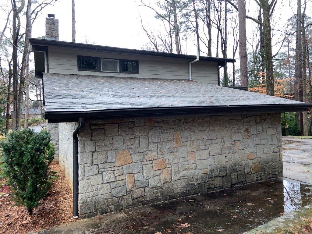 Residential Roofing Installation using GAF Driftwood by Georgia Roof Advisors