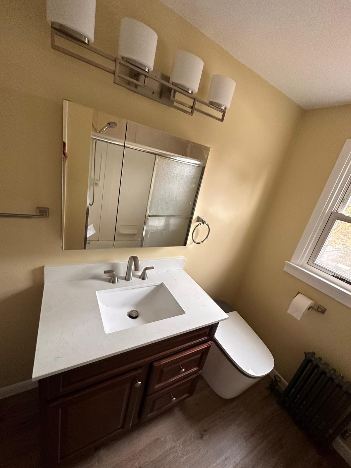 Bathroom Remodel using Drywall by Home Concepts Construction