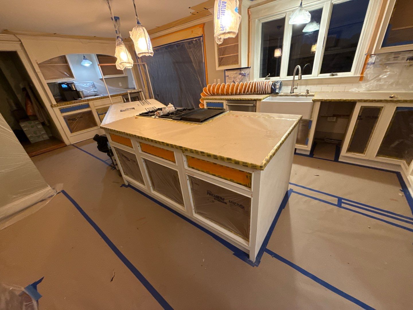 Cabinet Refinishing with Alabaster by EXCELLENCE | CARTO