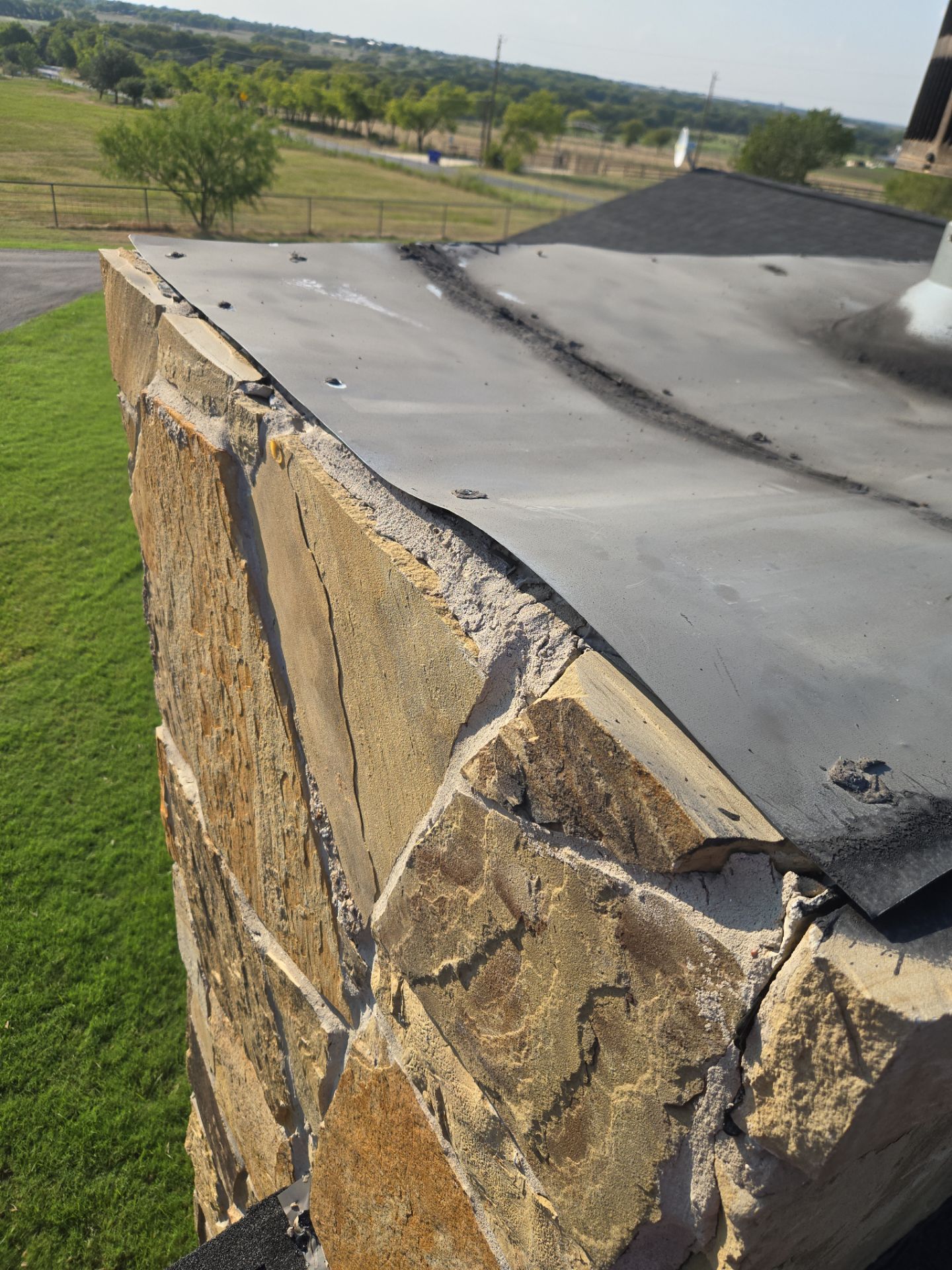 Project in Justin by Lonestar Roofing and Restoration LLC.