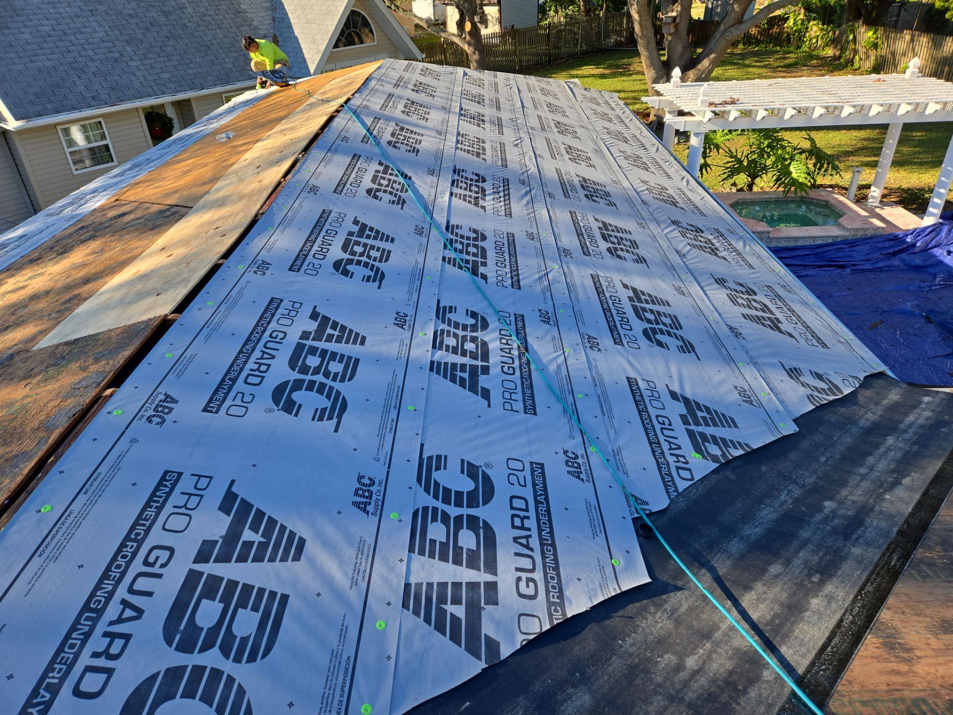 Project in St. Petersburg 33702 by Mitchell Roofing Company LLC