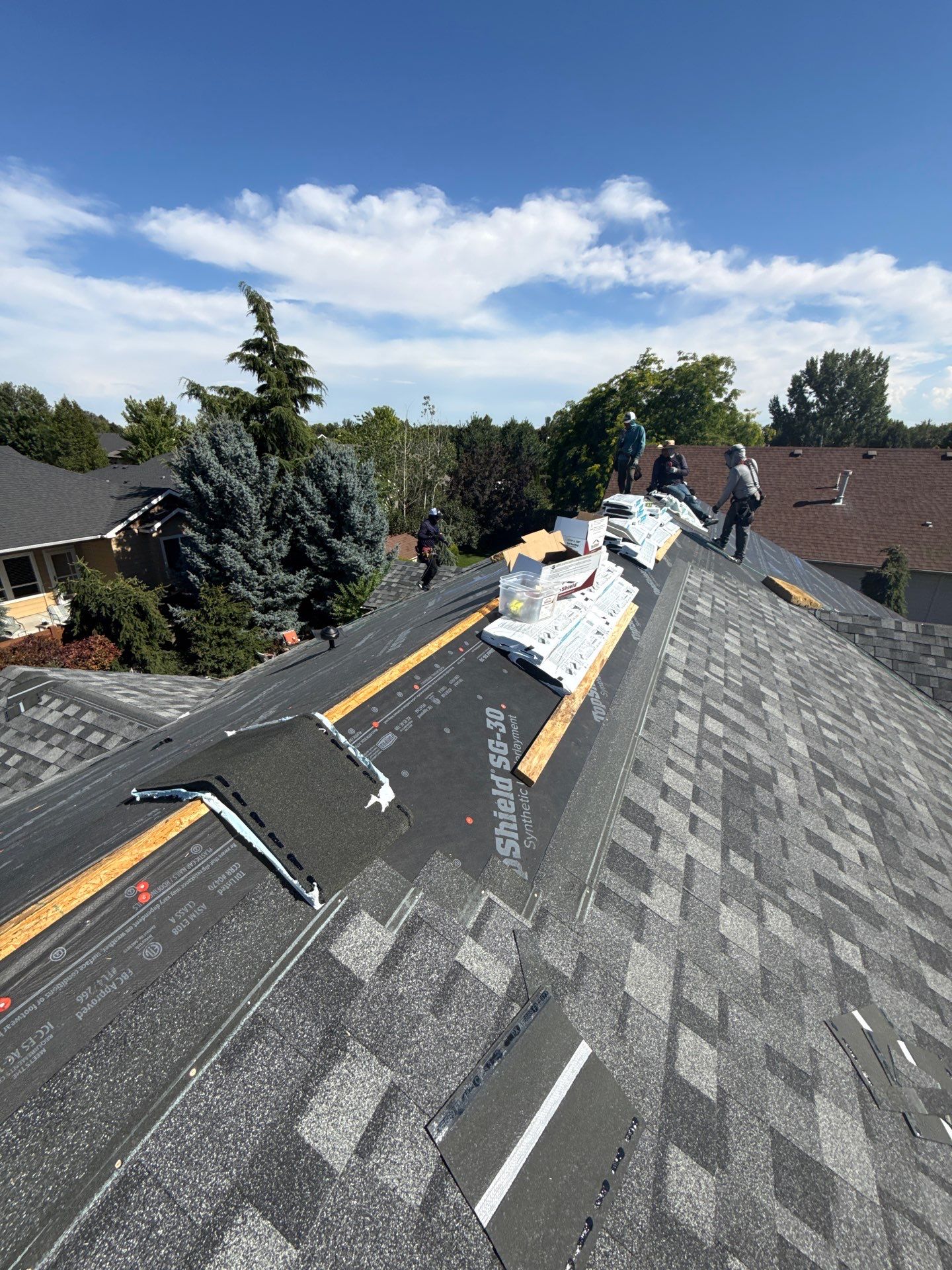 Full Residential Roof Replacement With Architectural Shingles In Meridian by Olive Roofing