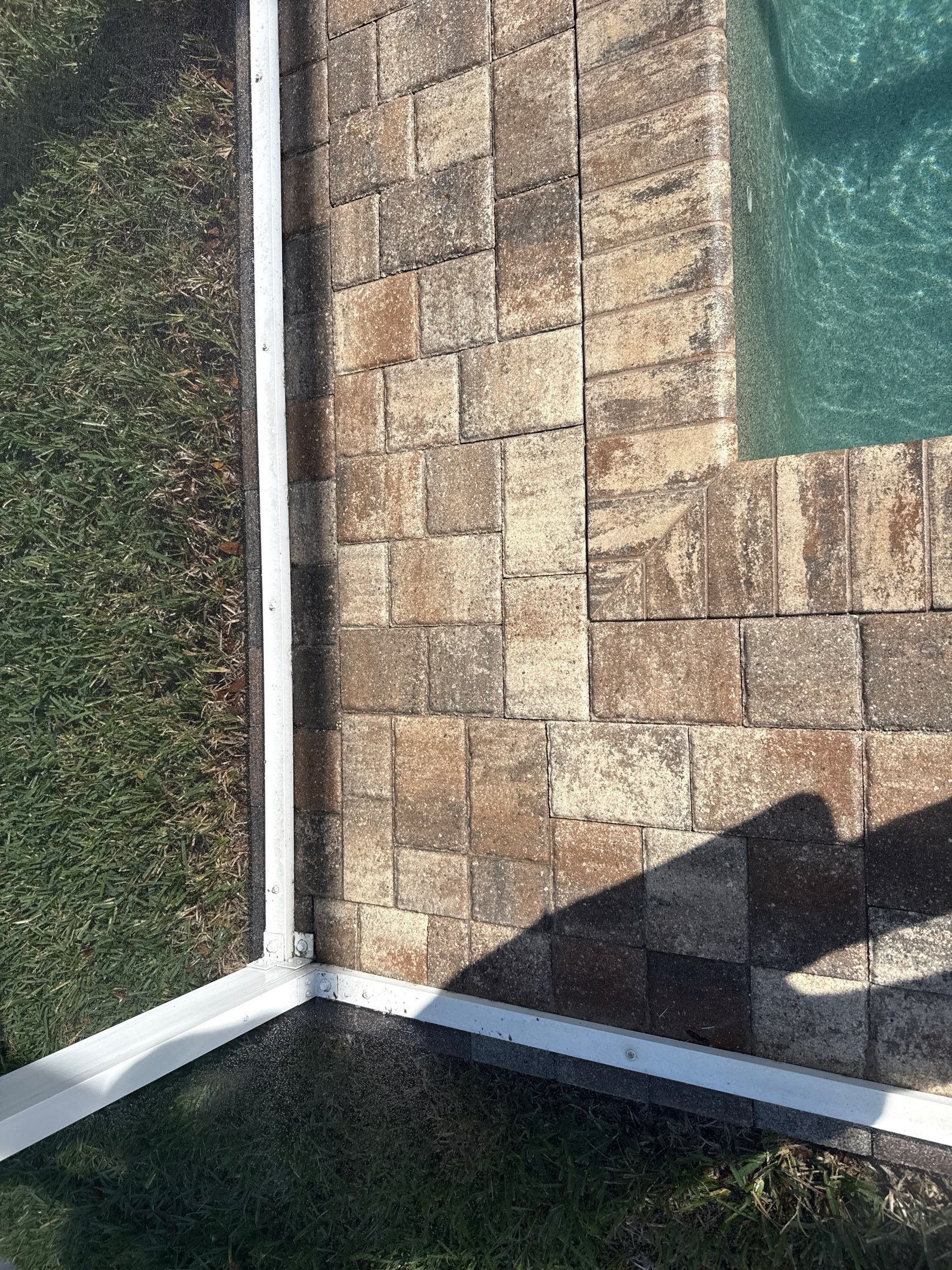 Paver Pool Deck Cleaning & Pool Cage Cleaning in River Point of Manatee – Bradenton, FL by Sunshine AquaWash