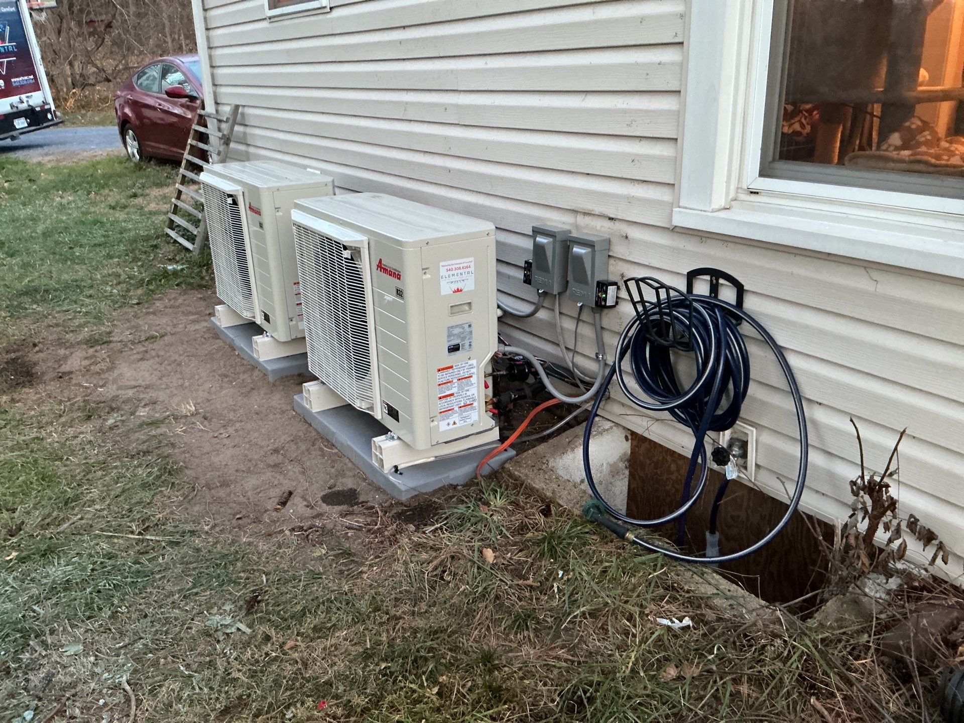 2 System change out in Edinburg by Elemental Heating and air conditioning LLC