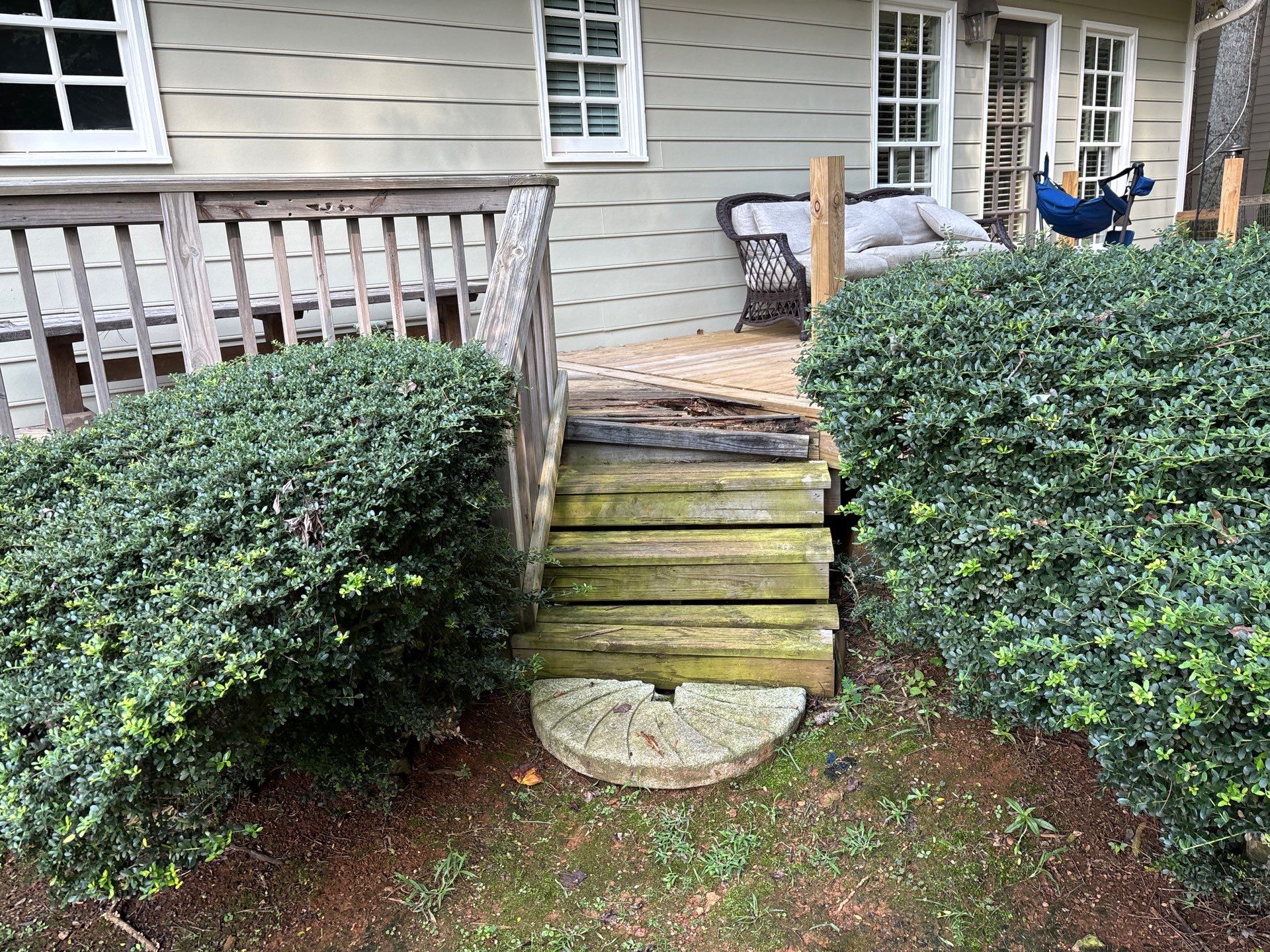 Pressure Treated Wood Resurface by Nelson Exteriors 