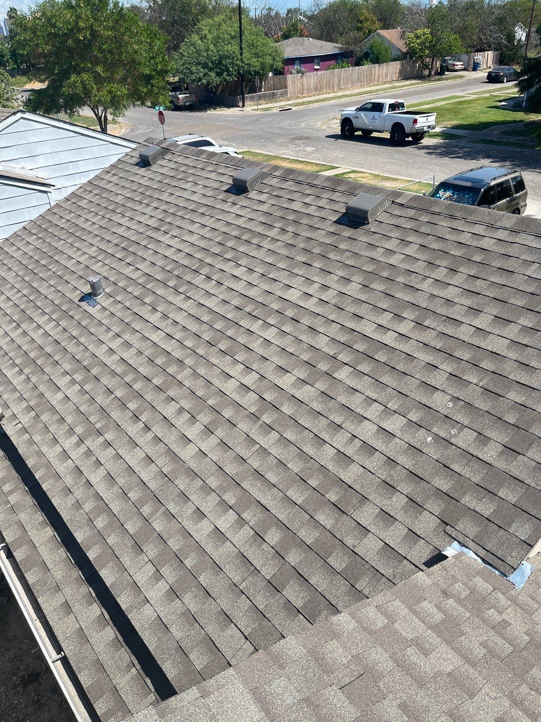 Residential Roofing Installation using GAF Natural Shadow Shingles by Lighthouse Roofing