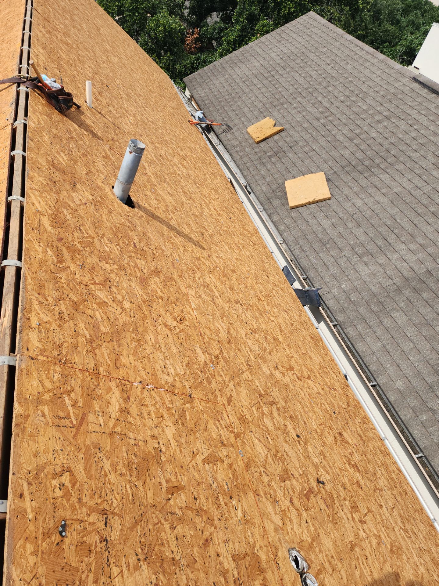 Residential Roofing Installation using Owen's Corning Duration (Lifetime) Shingles by Roof Repair Company