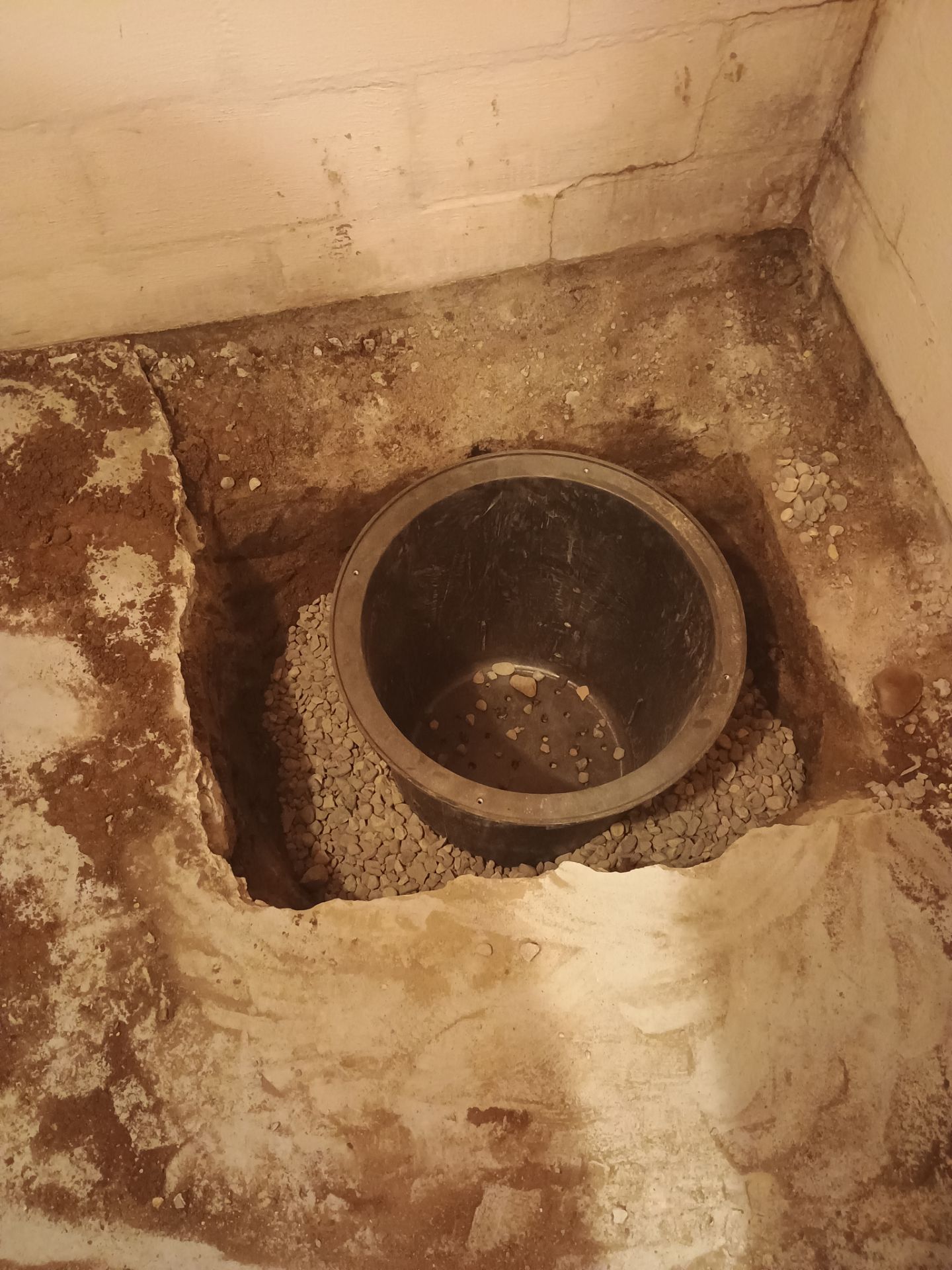 Sump Basin & Discharge Completion in St. Paul, MN by Waterproofing Northeast