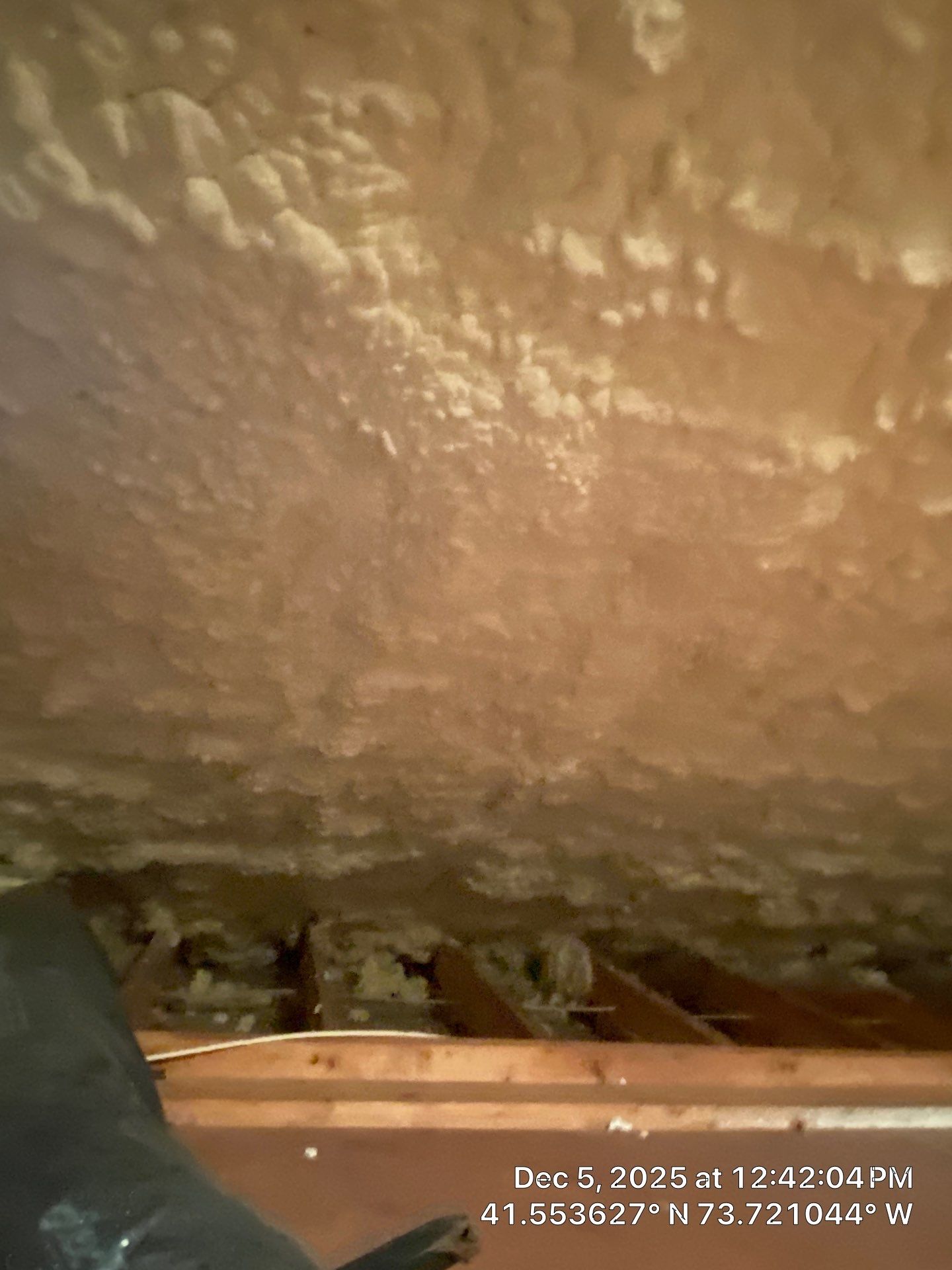 Attic Insulation using open cell spray foam by NYS Foam & Energy
