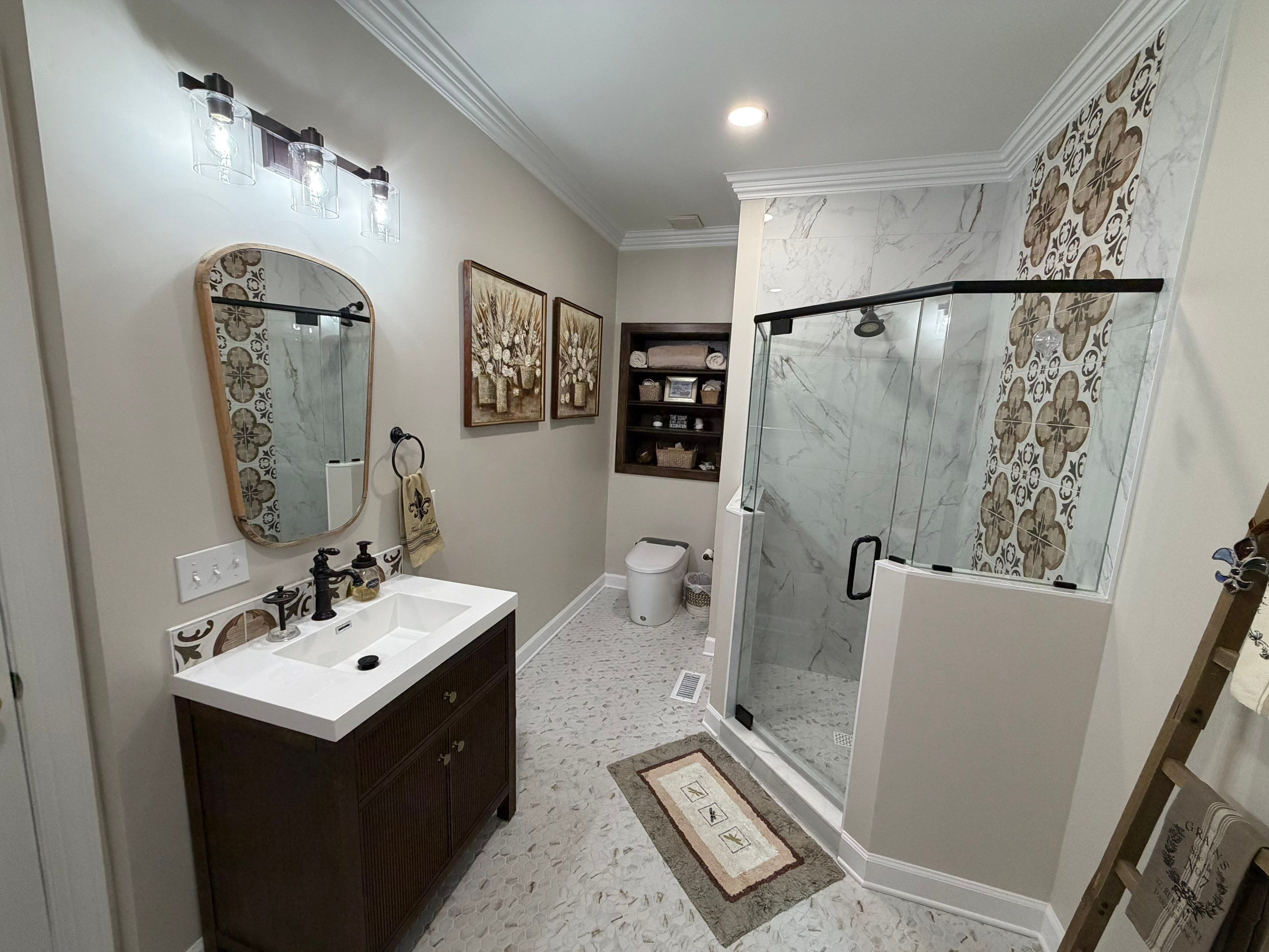 Bathroom Remodel in Brentwood by Music City Improvements