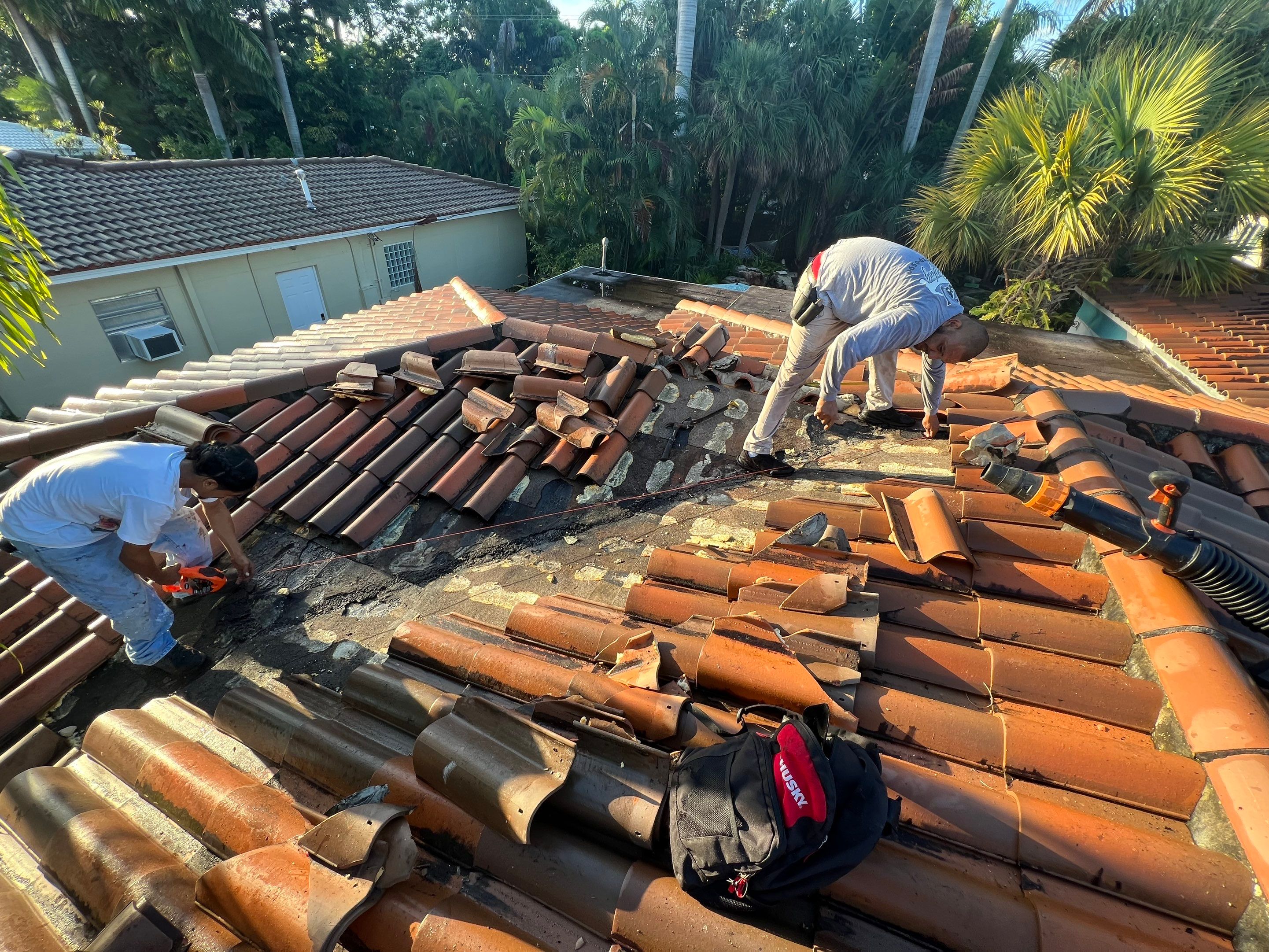 Jefferson St., Hollywood, FL by G&J Roofing 