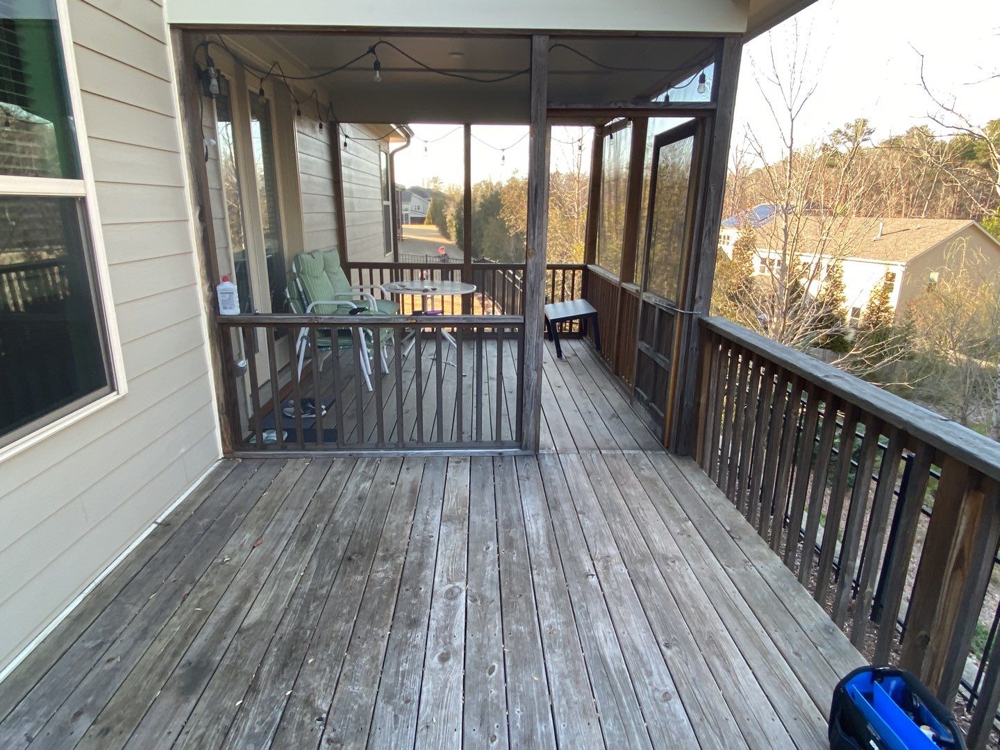 Weathered Deck using Wood Sealant by DuraSeal
