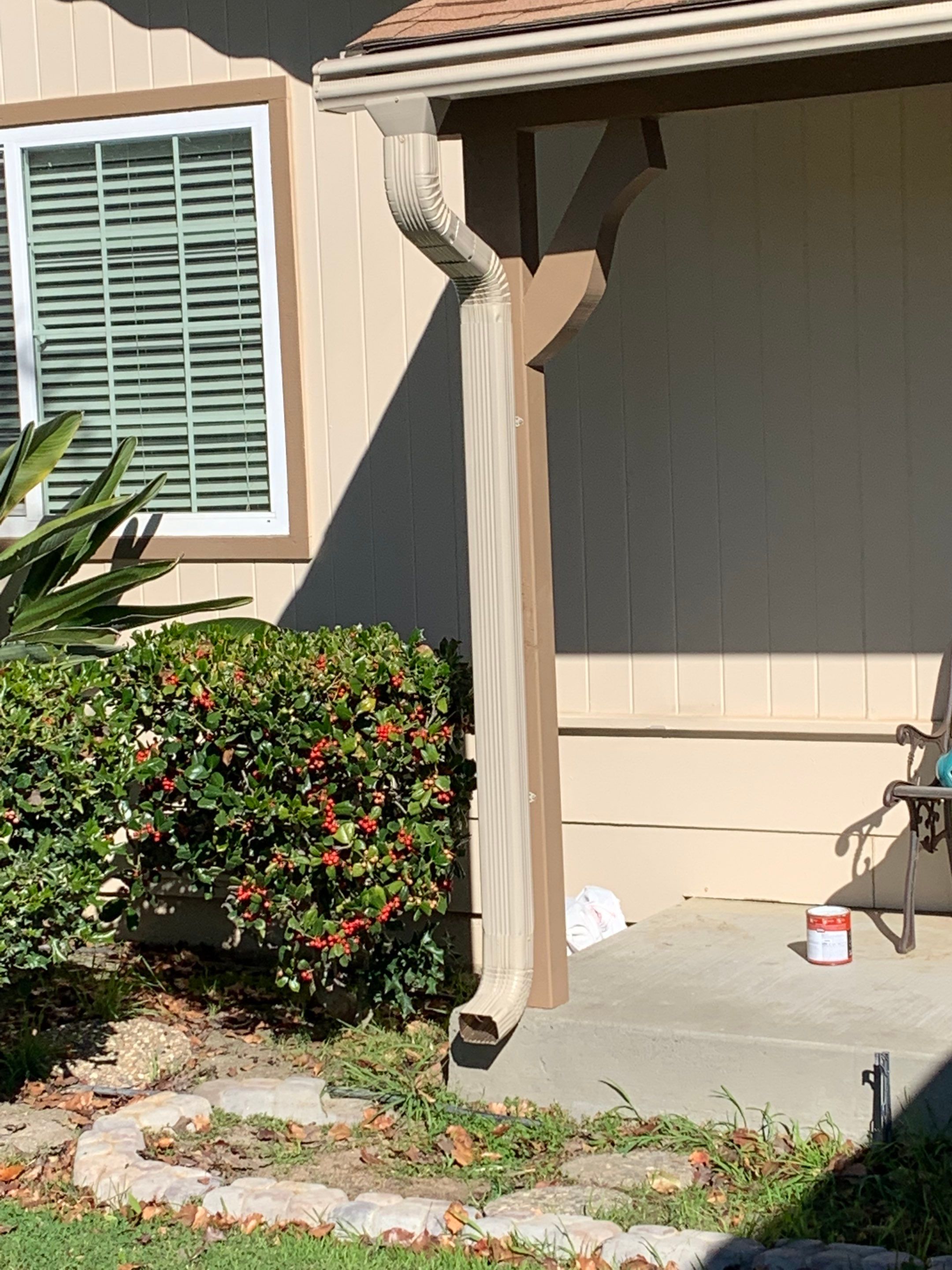 Gutter Installation using Englert LeafGuard Gutters by Byers Enterprises 