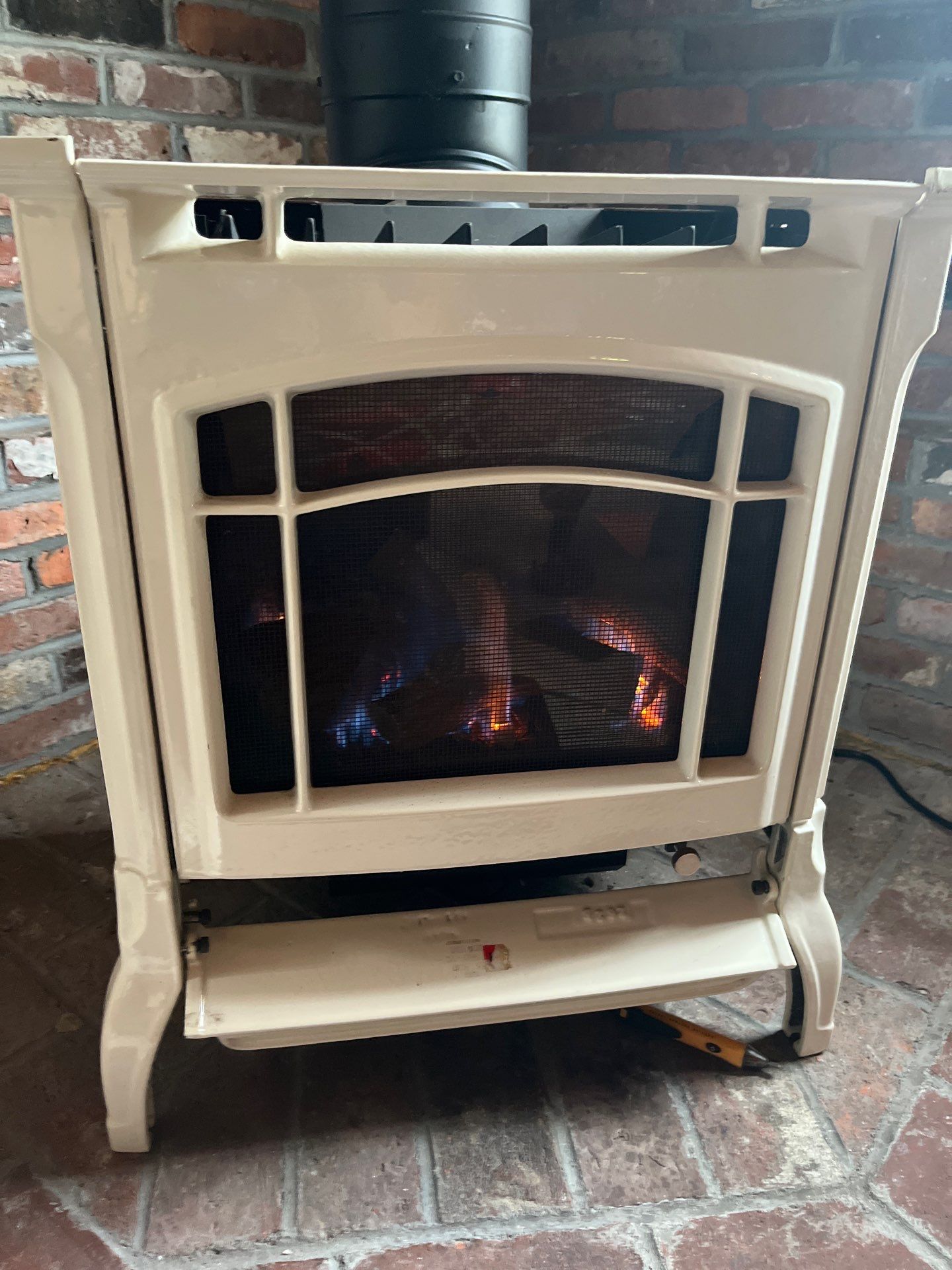 Serviced & Repair Gas Log System — Marblehead, MA. by FAGONE MECHANICAL