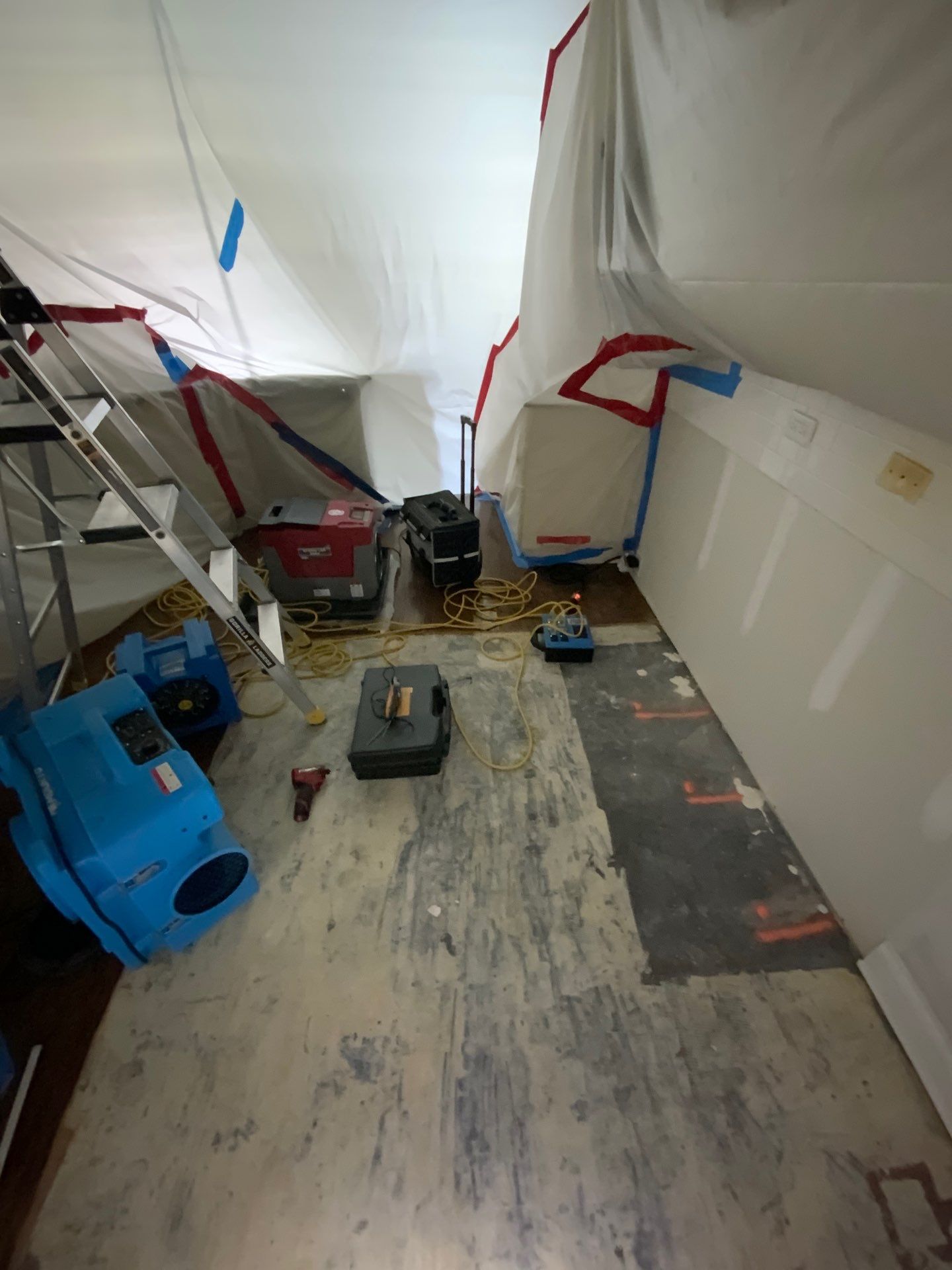Water Damage Project in Sneads Ferry by Home Disaster Medics