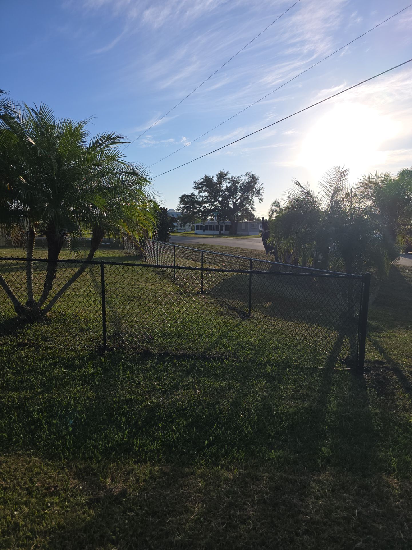 Wood and Chain Link Fence in Port Charlotte by True Fence LLC