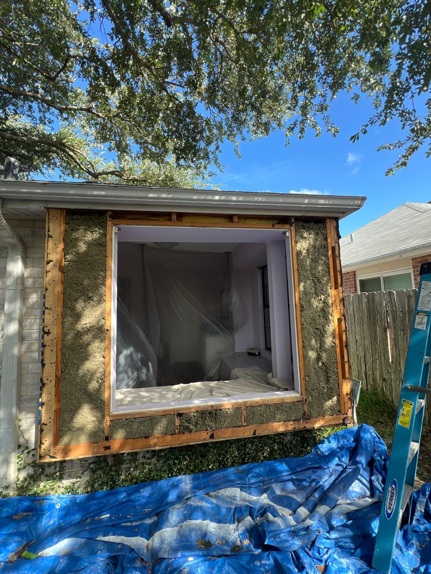 Rotting away under the Oaks by Bayfront Roofing and Construction
