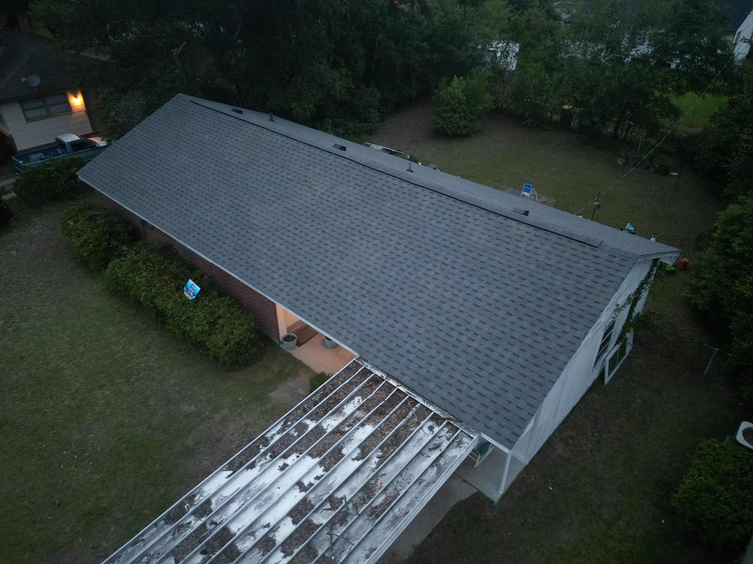 Residential Roofing Installation using Atlas Pinnacle Pristine Pewter by Talya Roofing