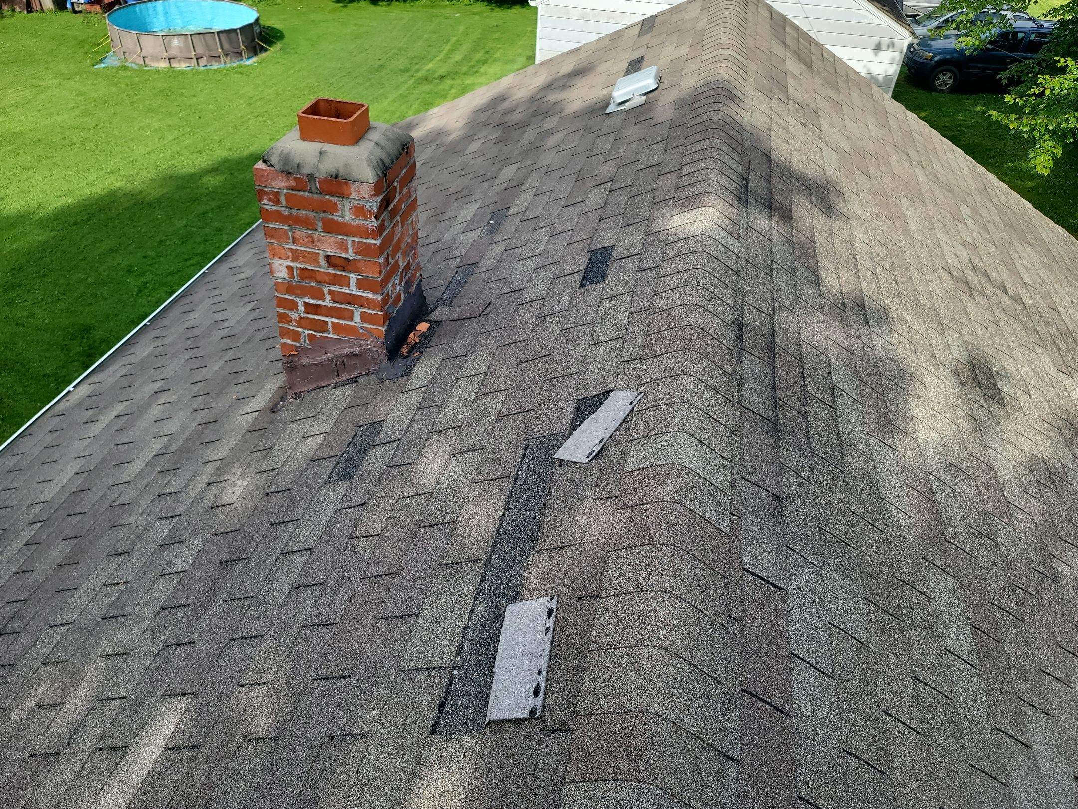 Atlas Pinnacle, Color, Pewter, Drip Edge, White by Eagle Eye Roofing