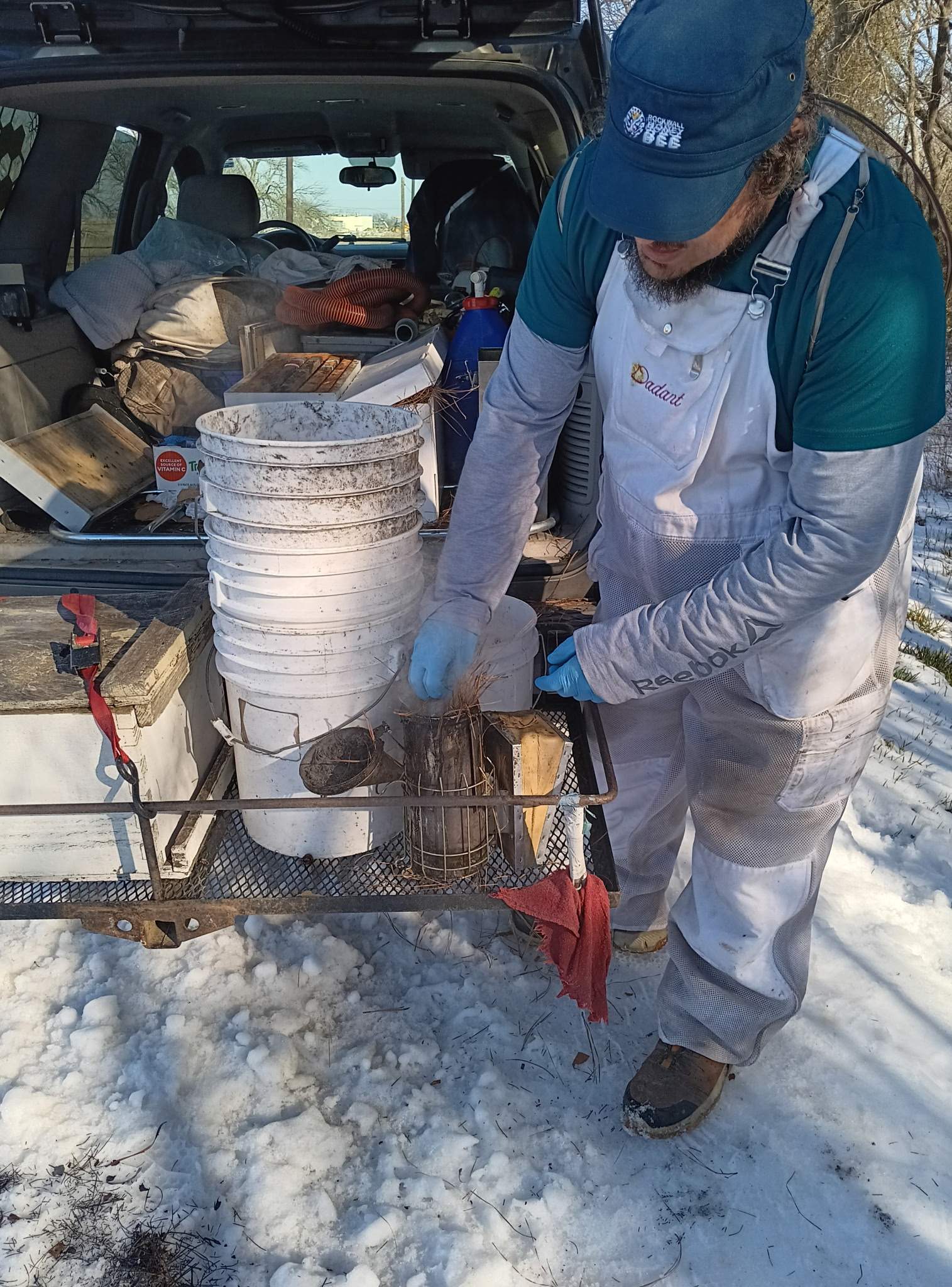 Winter Freeze Bees by Rockwall Honey Bee Company