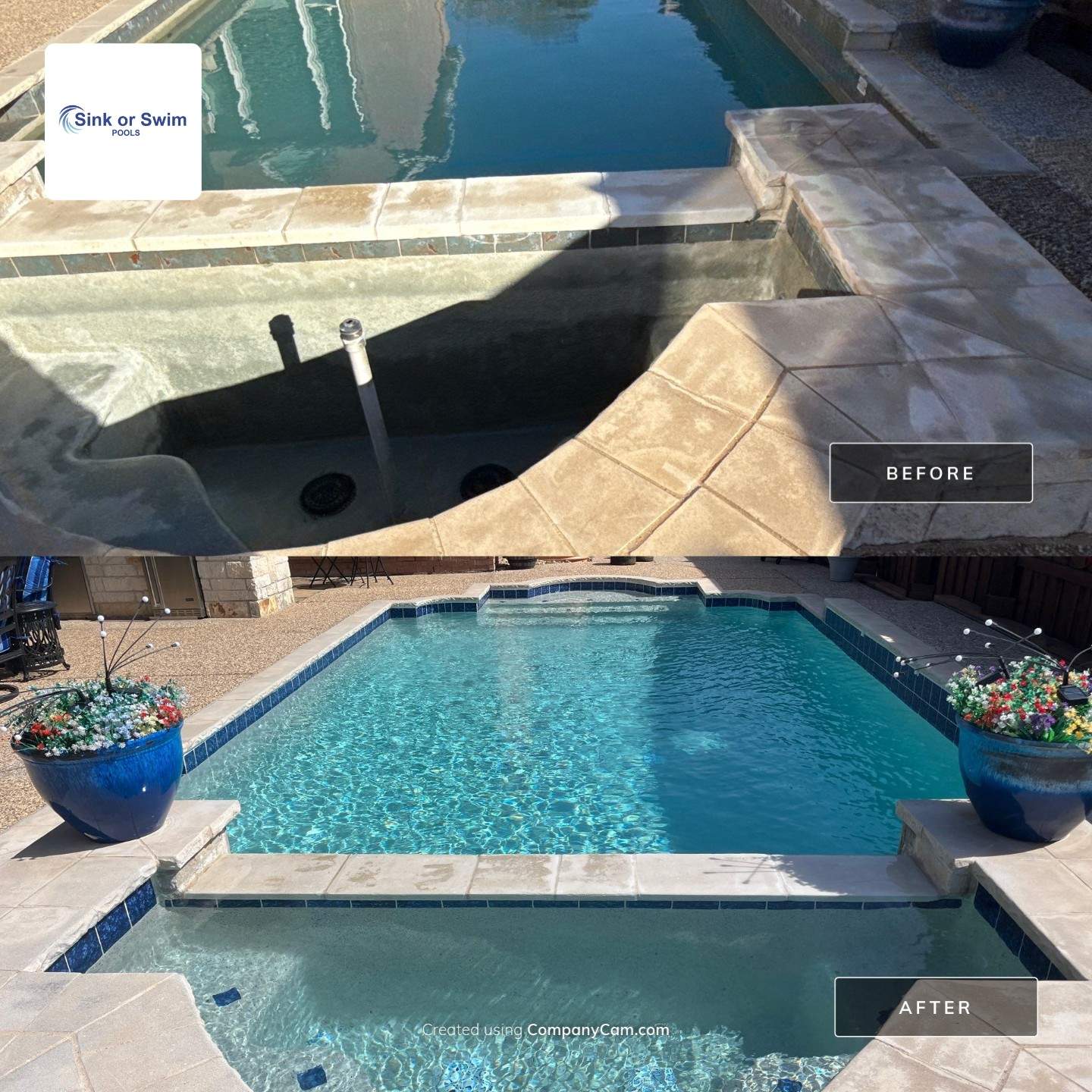 Coppell Remodel by Sink or Swim Pools