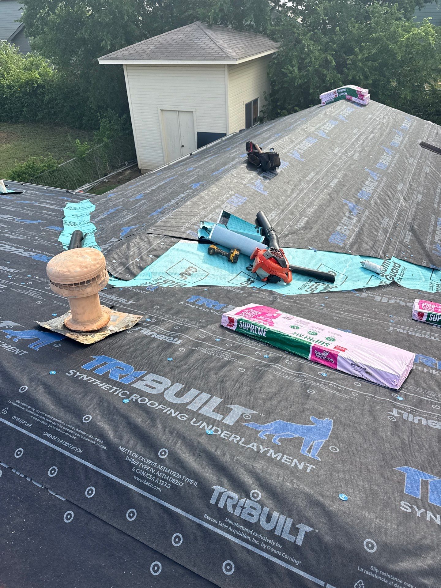 Project in San Antonio by Rhino Roofing and General Contracting, LLC