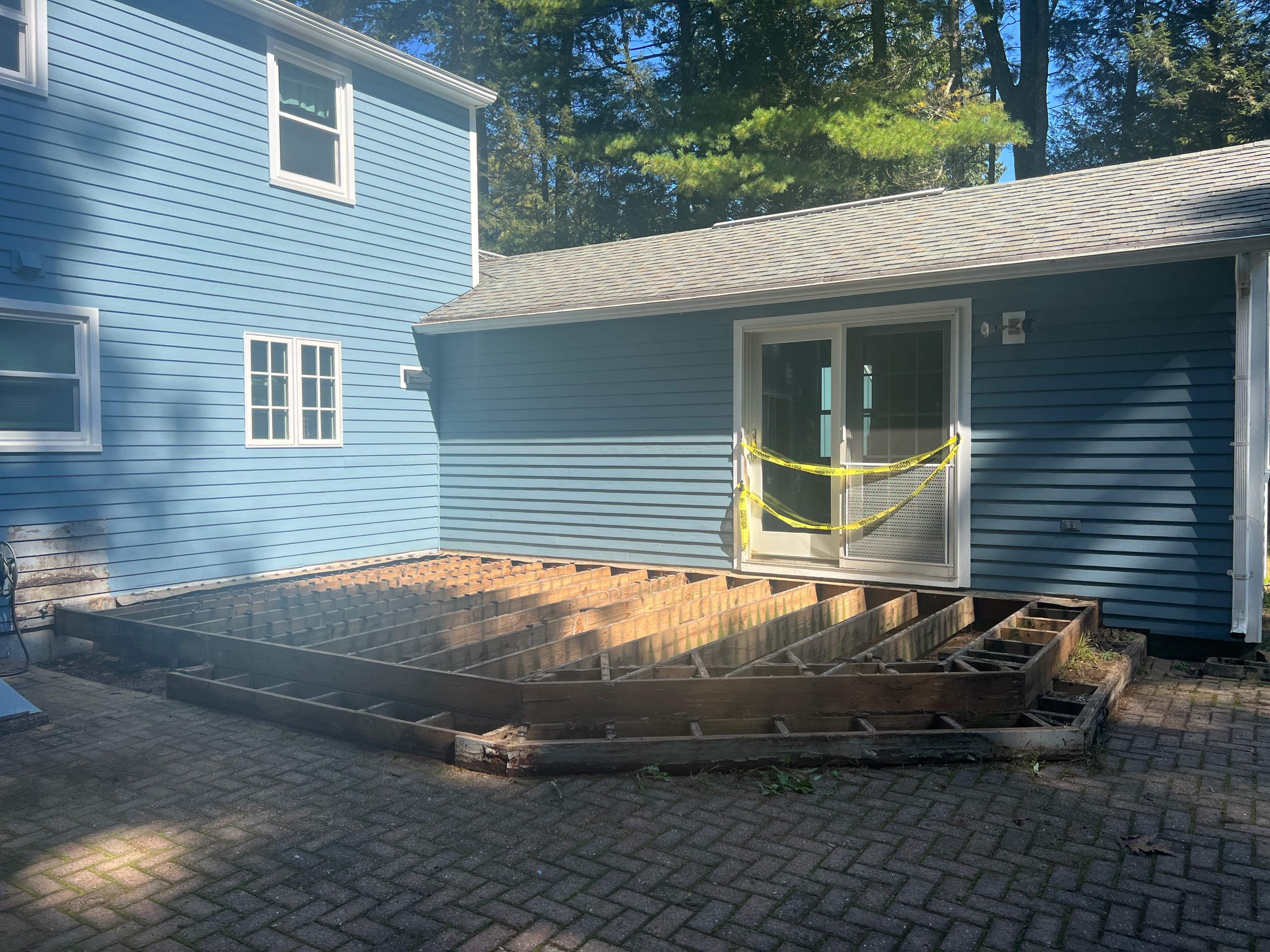Deck Repair using Trex Select Decking by Chagnon Building & Remodeling LLC
