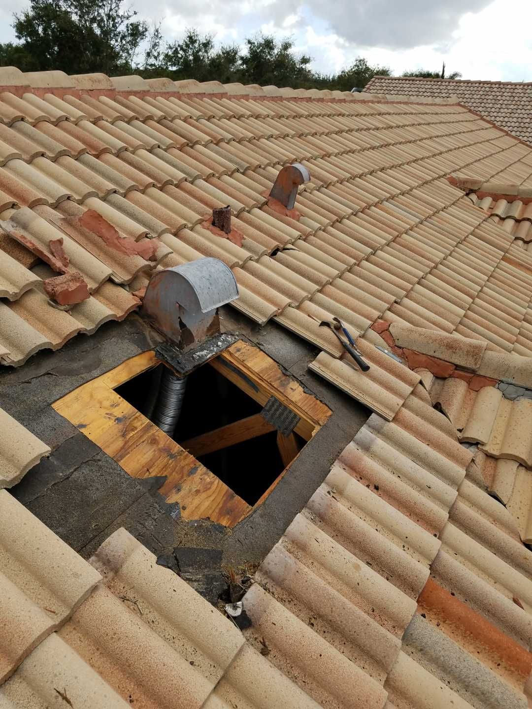 Concrete Tile and Flat Roof Repair in Boynton Beach by Aastro Roofing