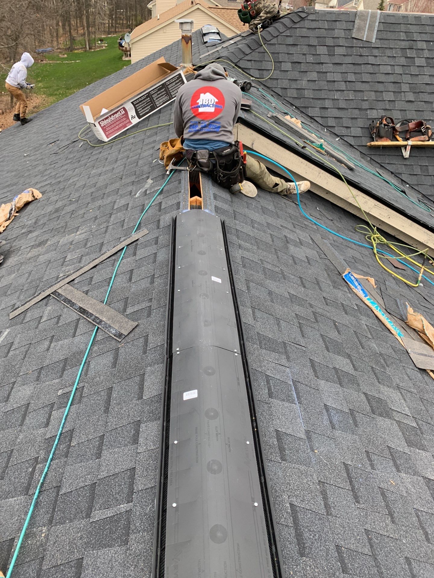 Roof Replacement using CertainTeed Landmark by 180 Contractors