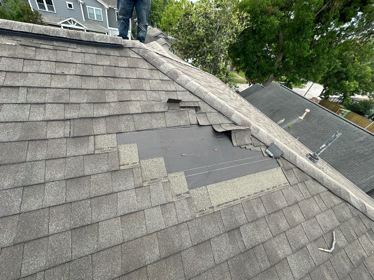 Residential Roofing Repair using Owen's Corning Duration (Lifetime) Shingles by Roof Repair Company