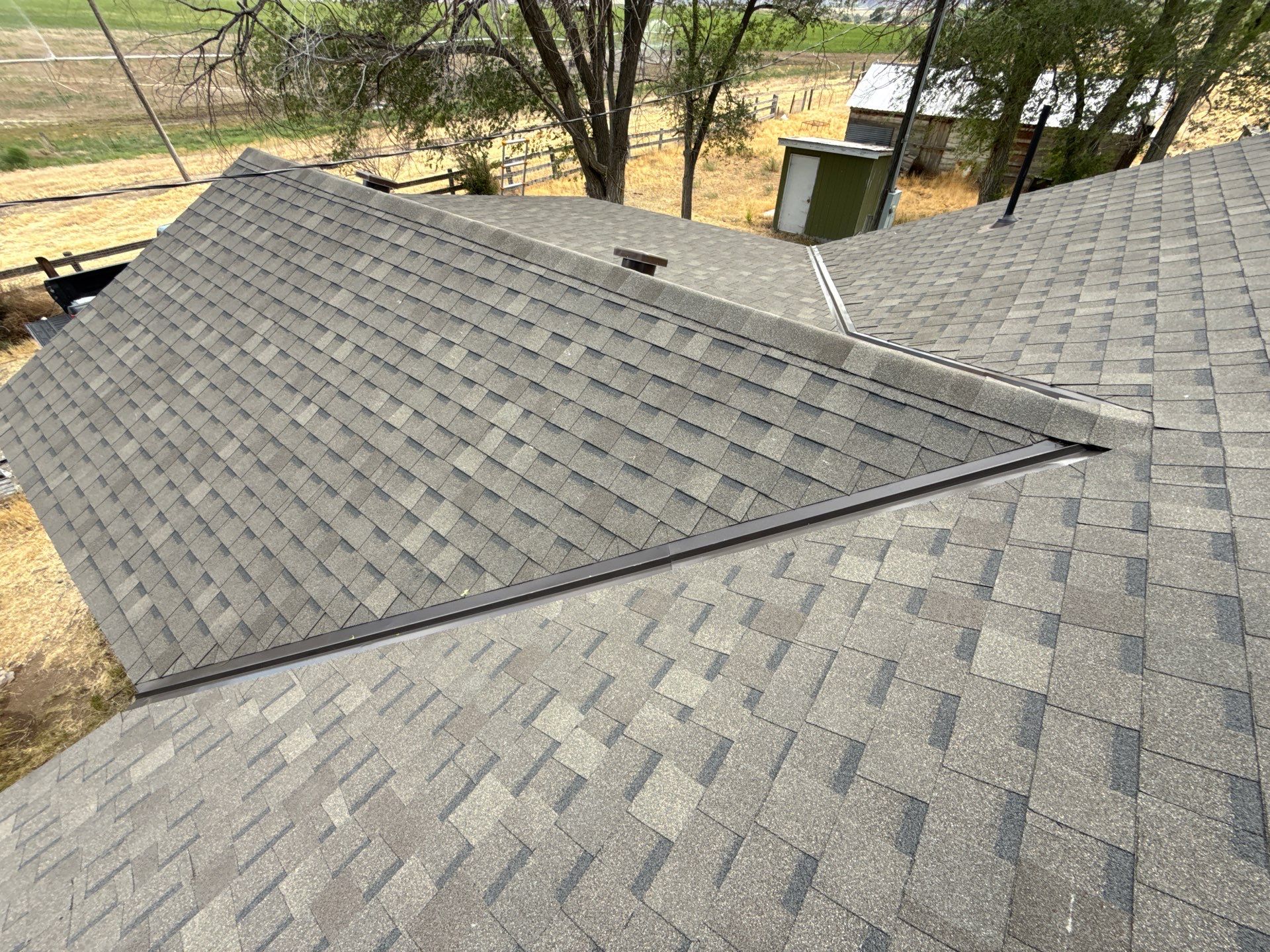 Residential Roof Replacement with Architectural Shingles in King Hill by Olive Roofing