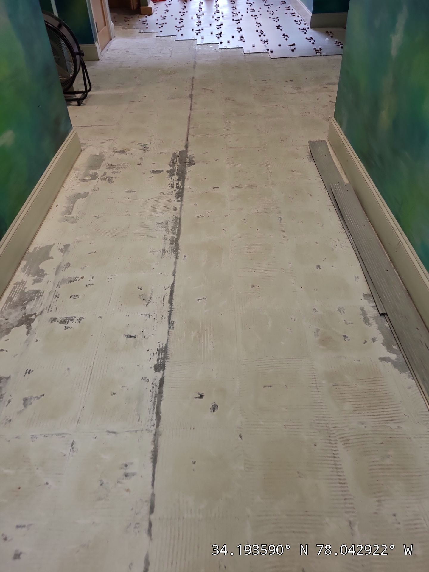 Commercial Fitness Center Flooring Installation & Cabinet Installation  by RGR Construction and Roofing, LLC