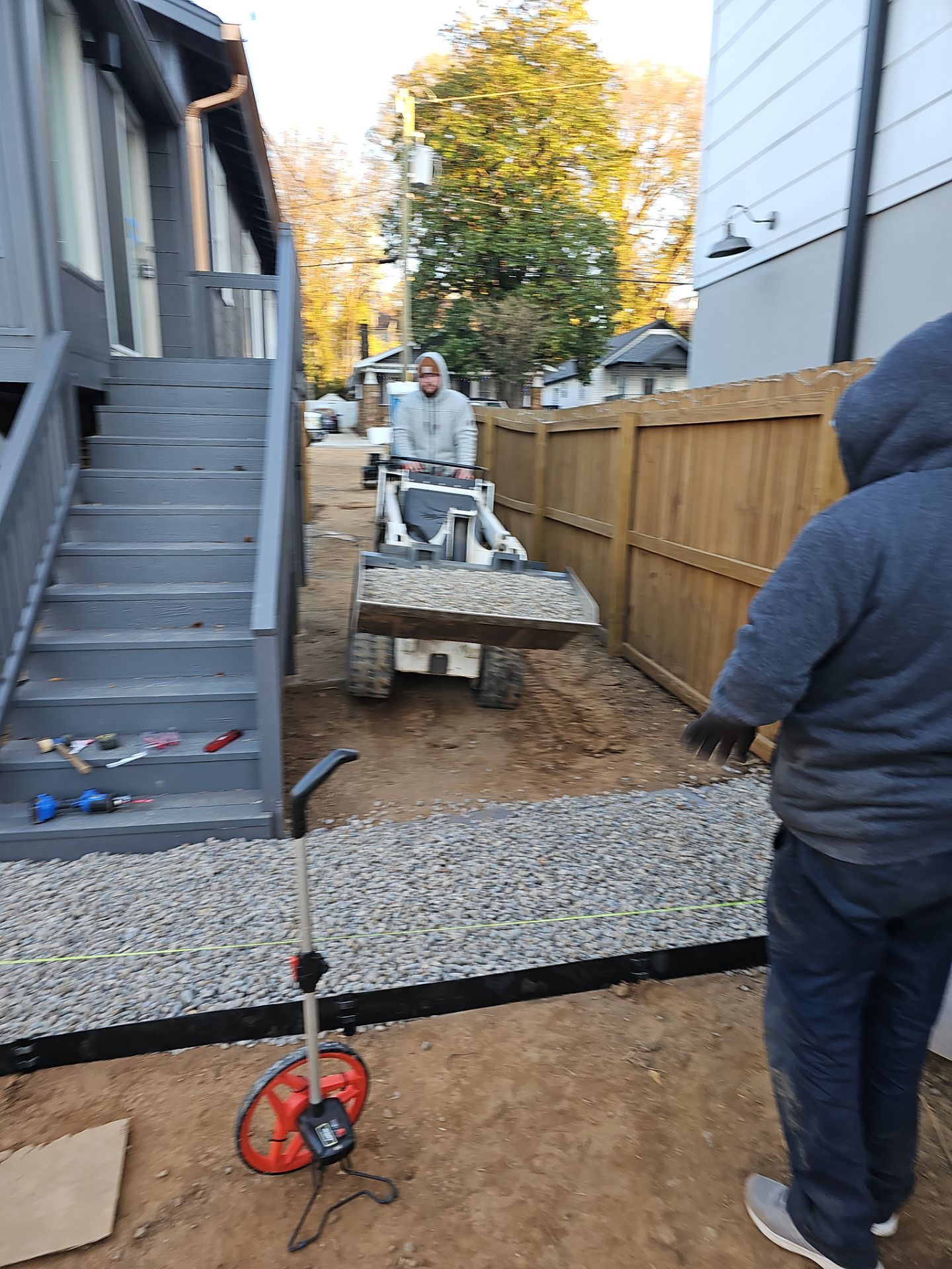 Residential Landscape Project Design/Build by Carolina-Metro Landscape, Inc