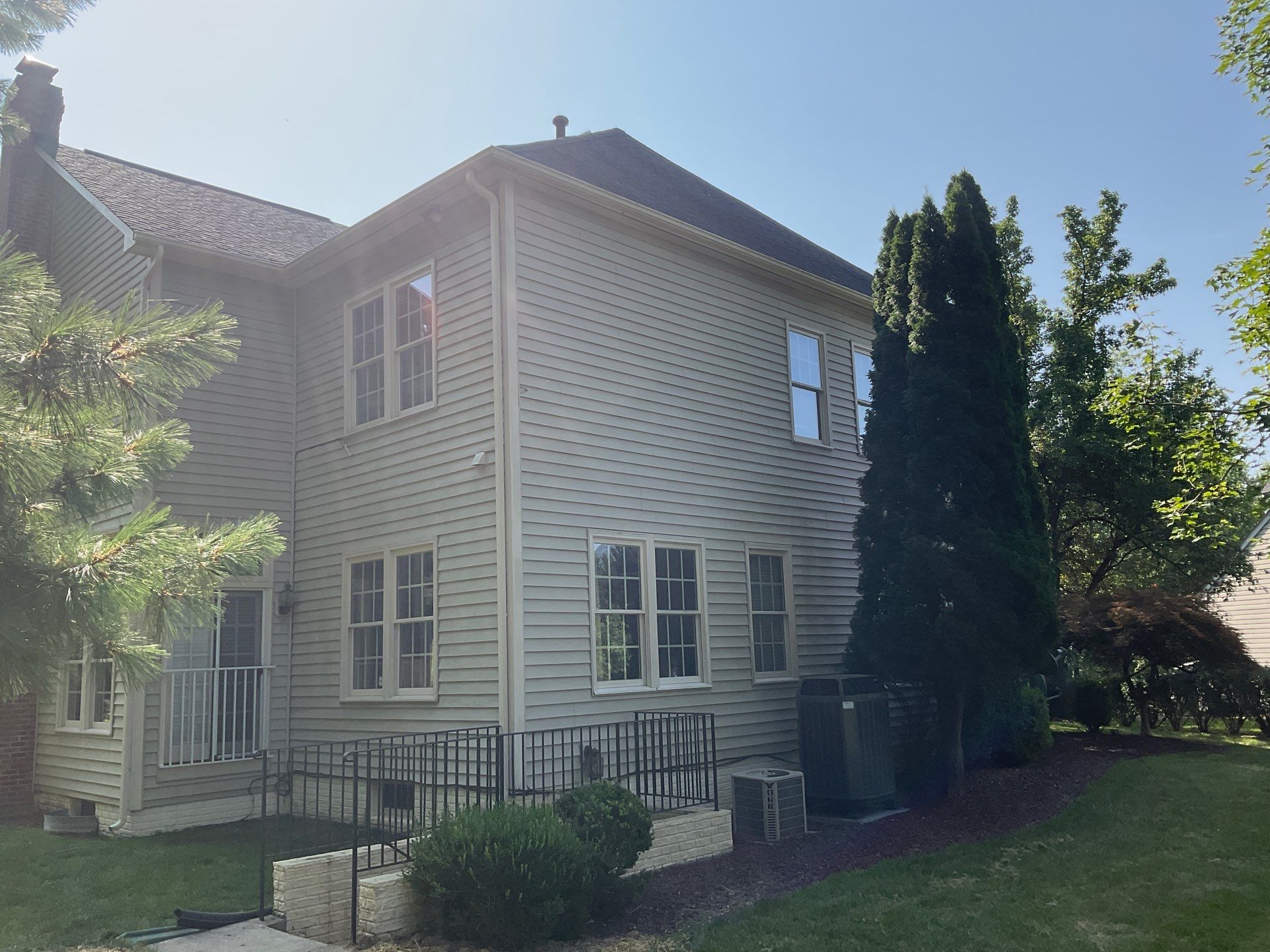 New Gutters, New Floor, New steps, New Paint job by Alpha Design Services