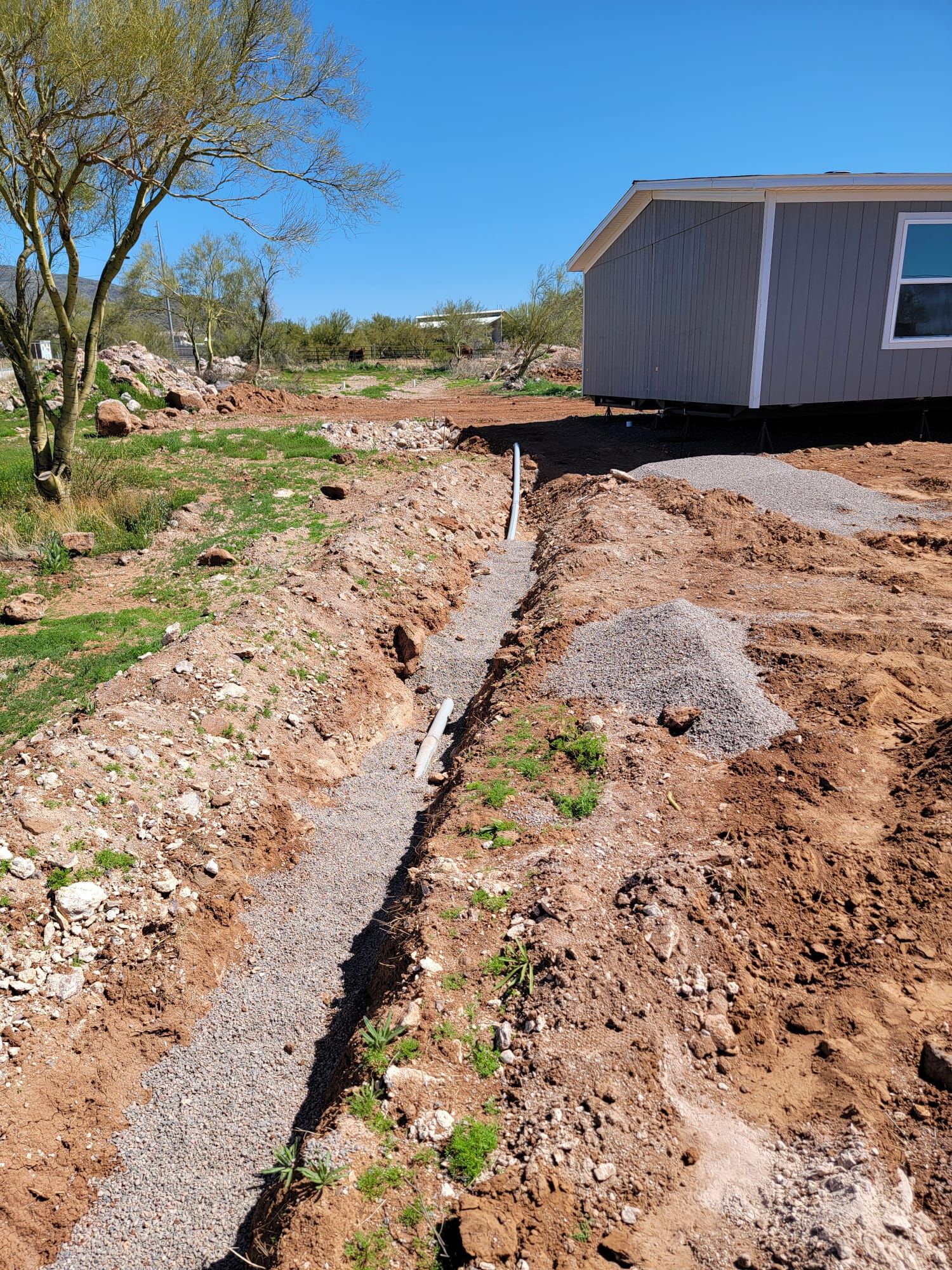 Project in New River by Mobile Home Installations