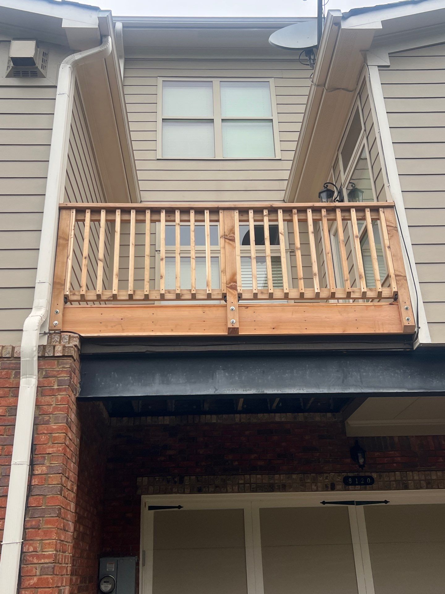 Alpharetta Deck Resurface and Stain using Cedar Decking and Sherwin Williams by Nelson Exteriors