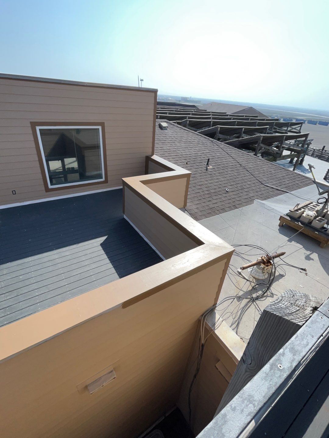 Padre Island National Seashore Malaquite Visitor Center Exterior remodel by Bayfront Roofing and Construction