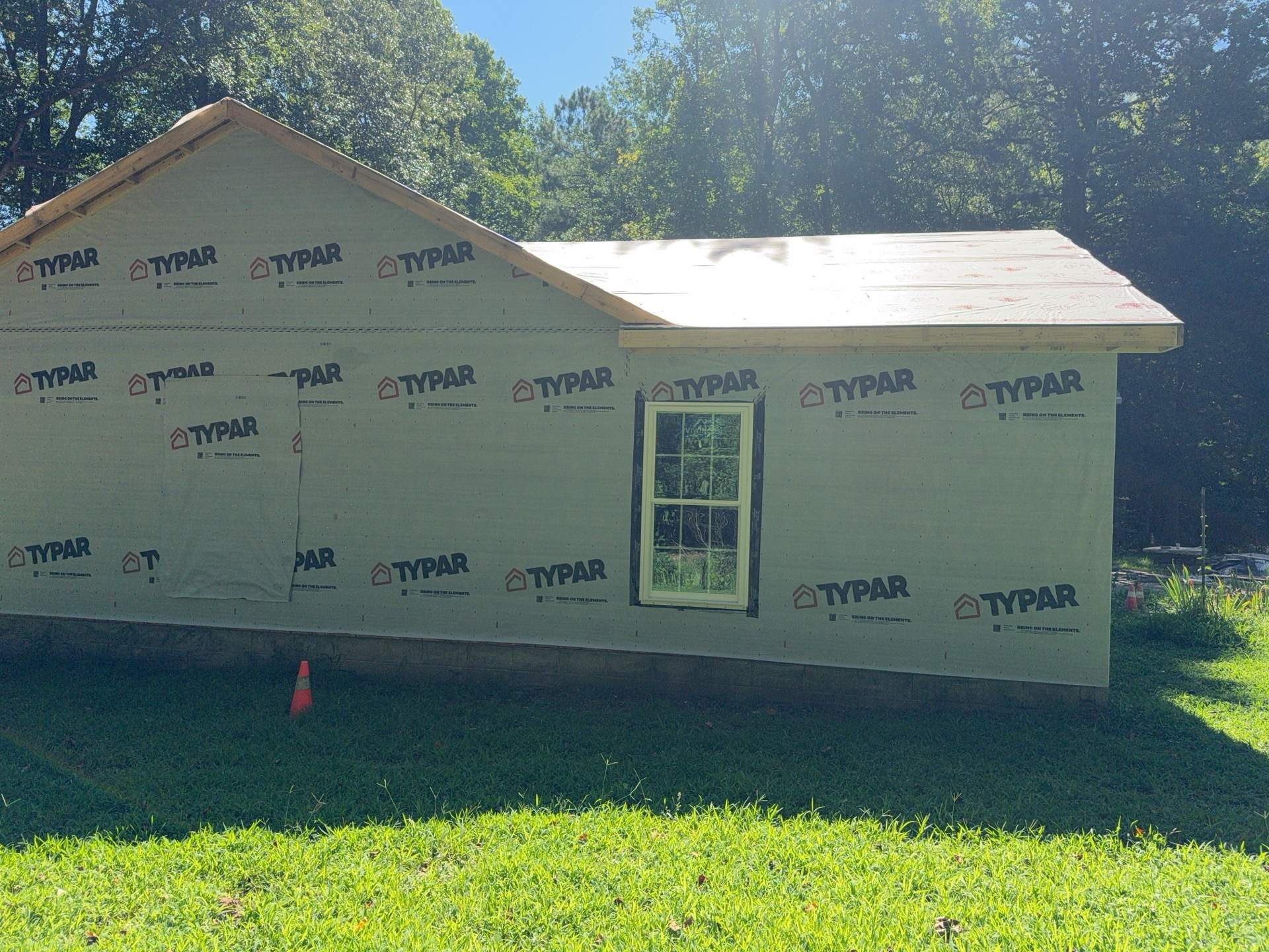 Single-Story New Construction Vinyl Siding Install in Gloucester by Cade Construction