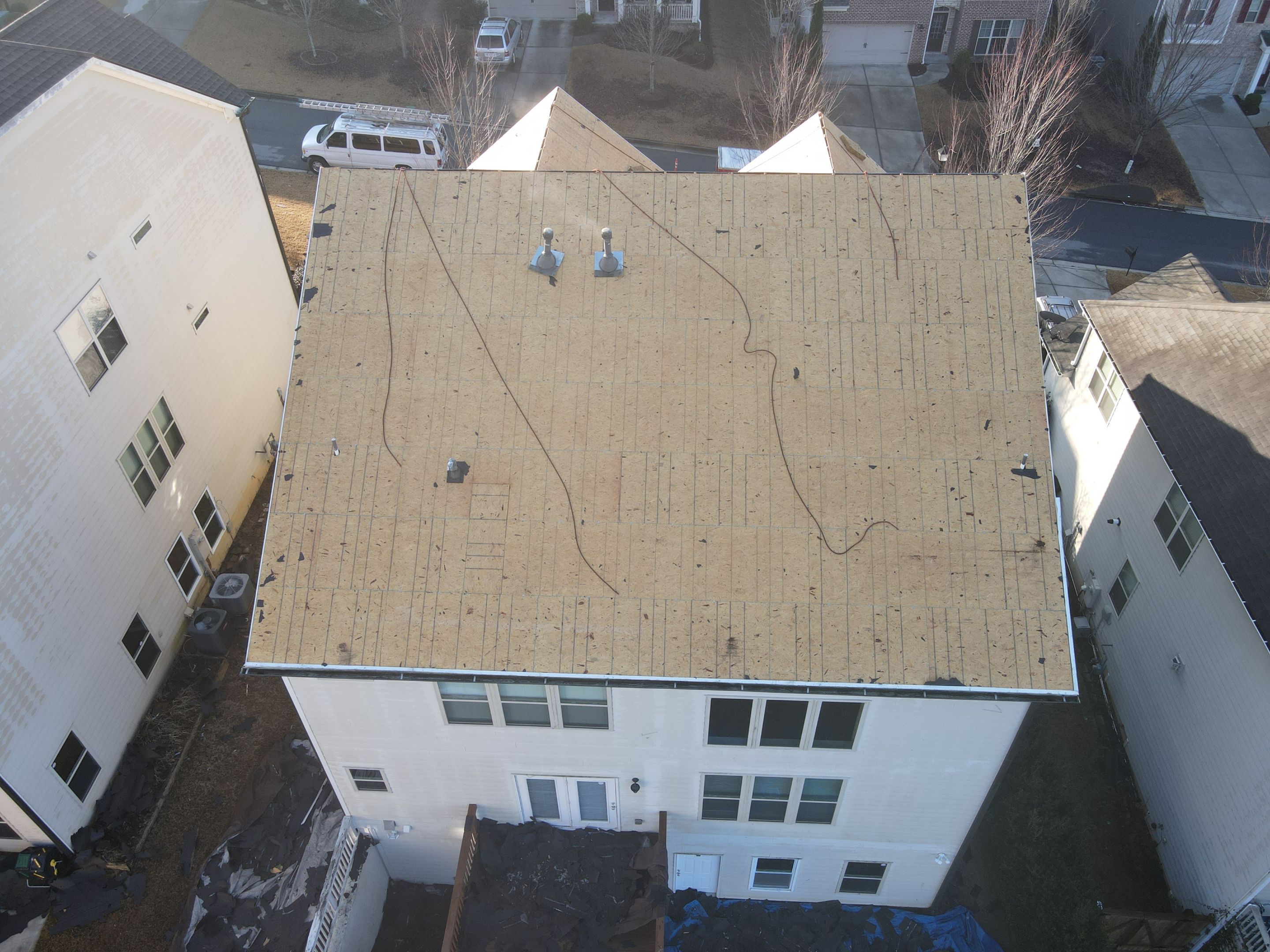 Residential Roofing Installation using Owens Corning by Inspector Roofing and Restoration