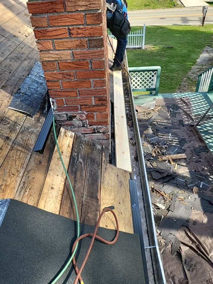 ATLAS PINNACLE COLOR: COASTAL GRANITE DRIP EDGE: BLACK by Eagle Eye Roofing