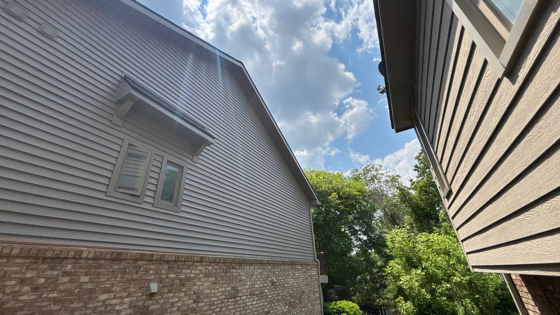 Siding Replacement using Alside Storm Grey by 180 Contractors