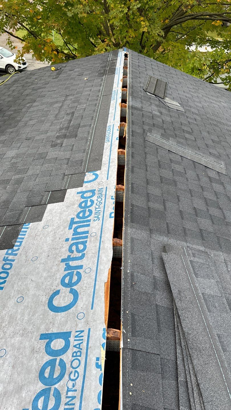 Roof Replacement using CertainTeed Landmark by 180 Contractors