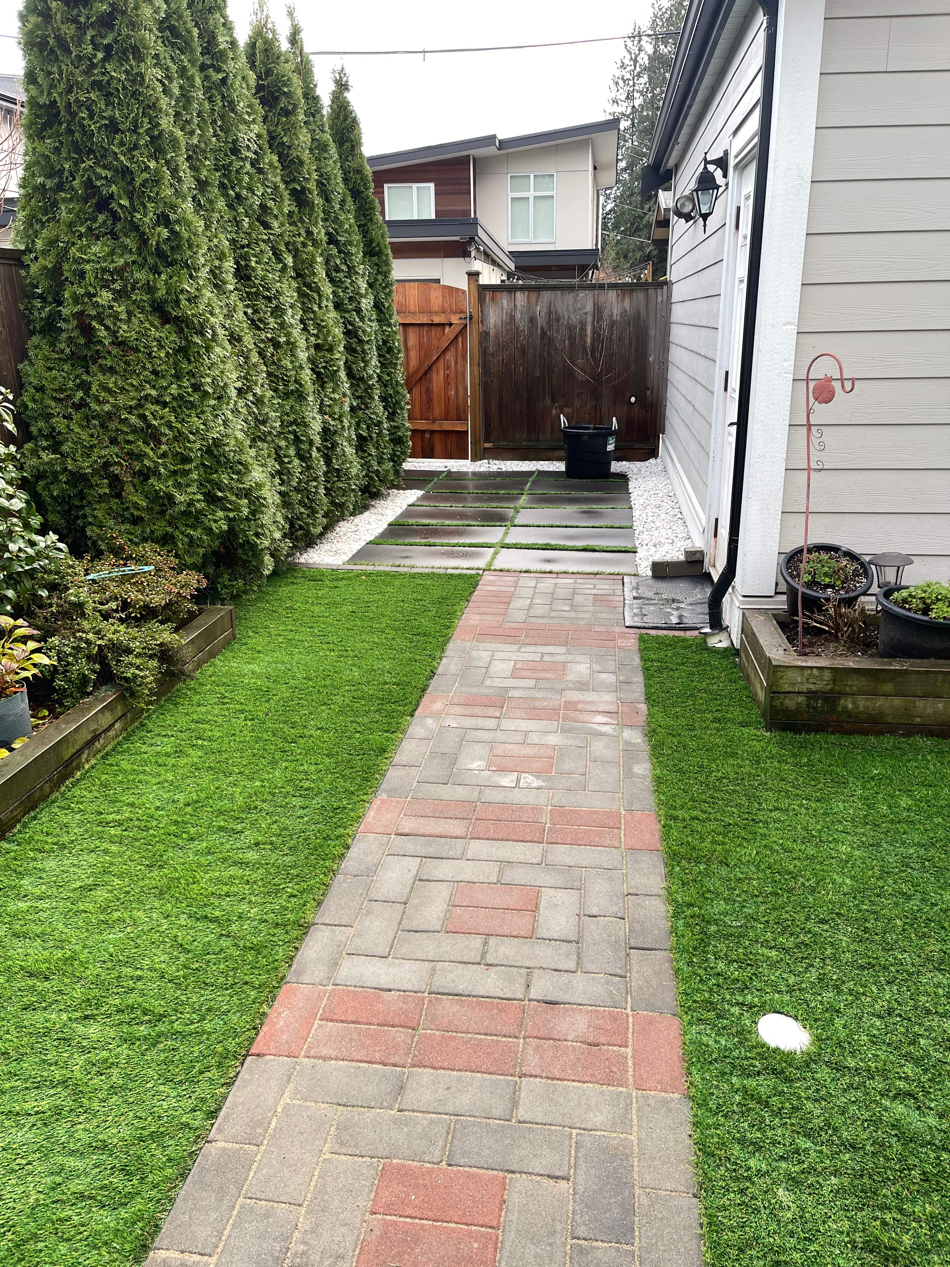 Pet-Friendly Artificial Grass Installation in North Vancouver by YVR Construction Group