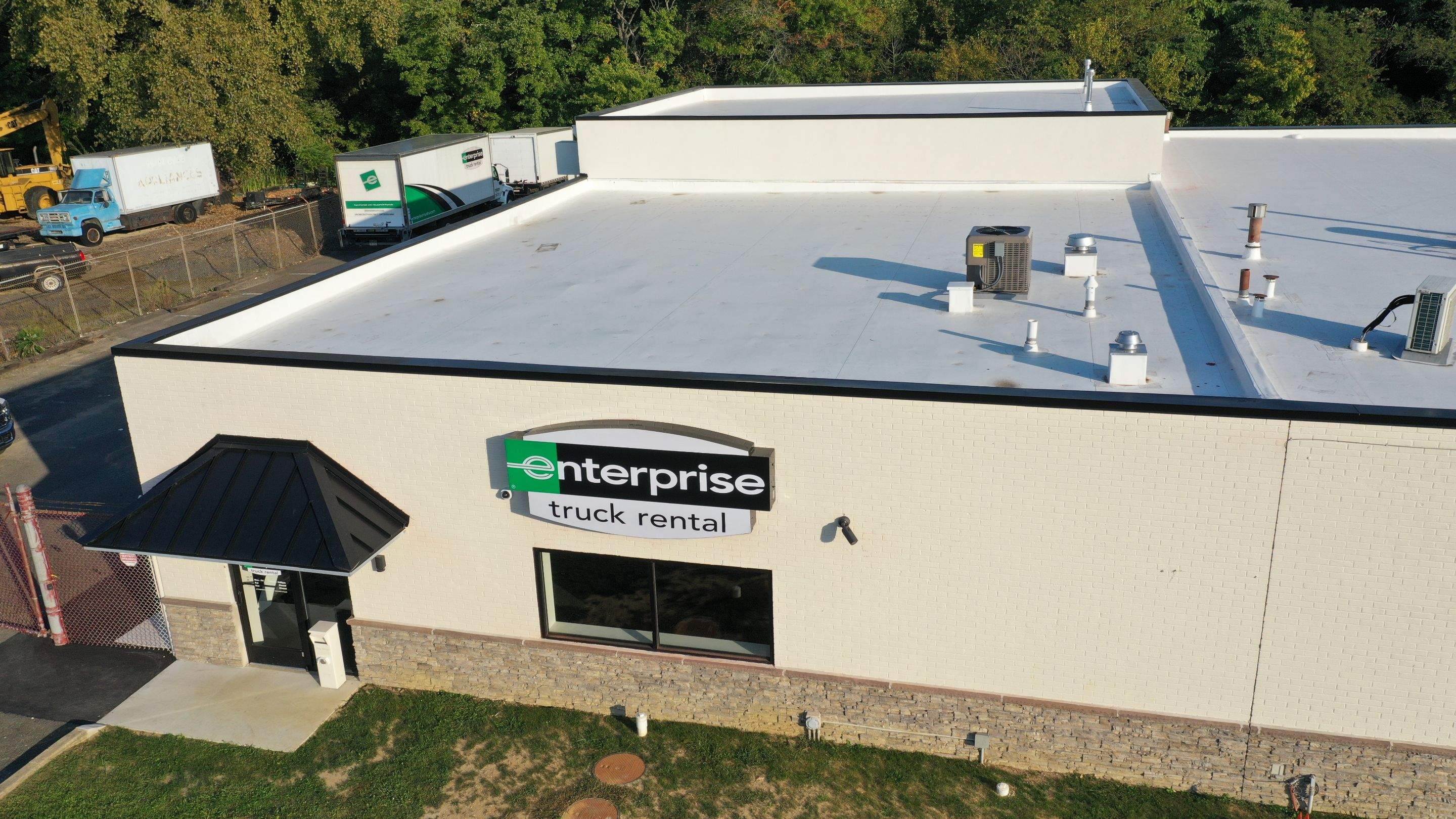 Commercial Roofing Installation using GAF TPO by All Site Roofing