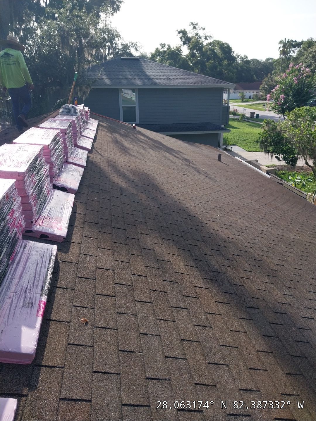 Project in Tampa 33617 by Mitchell Roofing Company LLC 