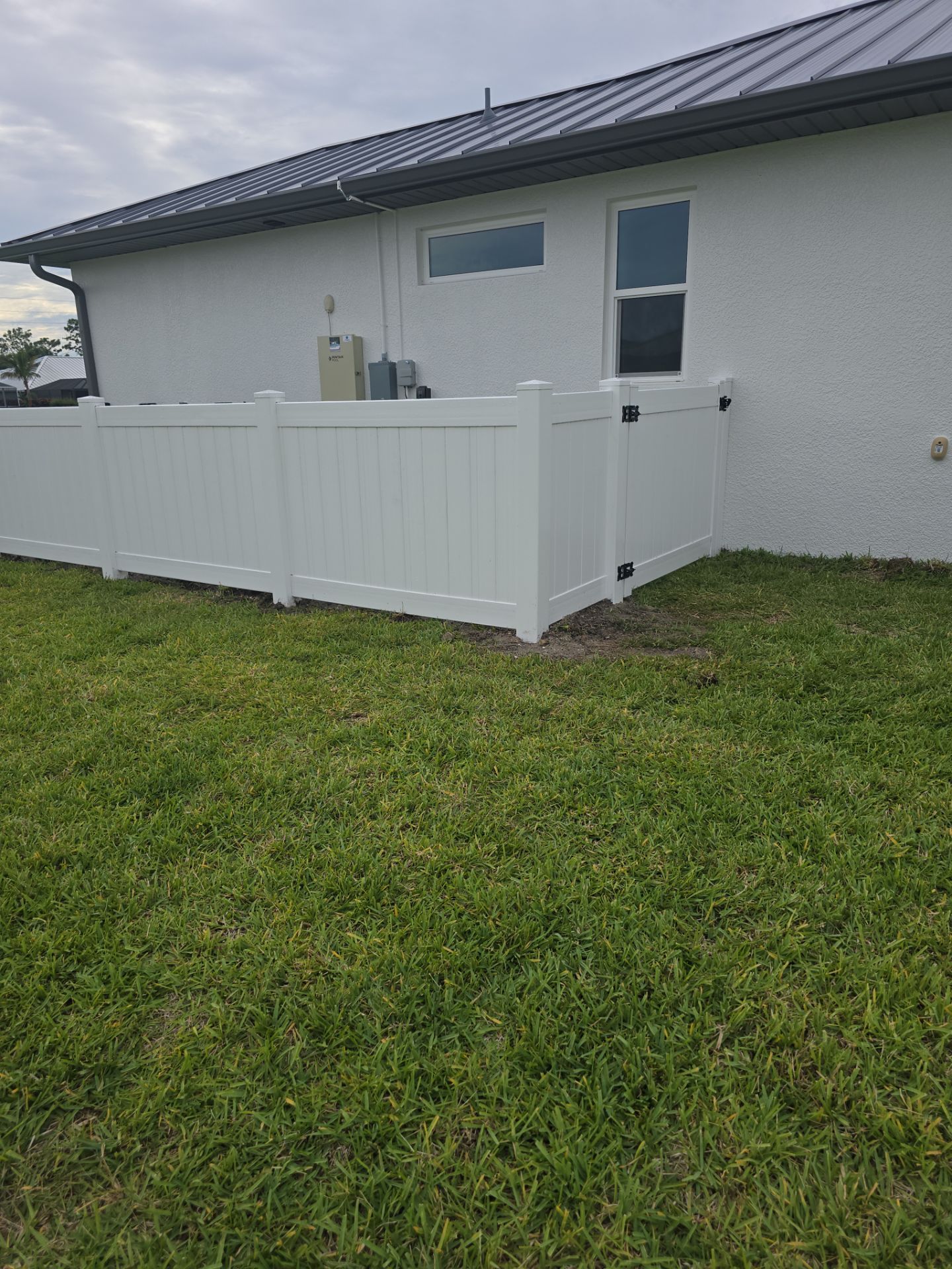 Aluminum Fence Install in Rotonda West by True Fence LLC